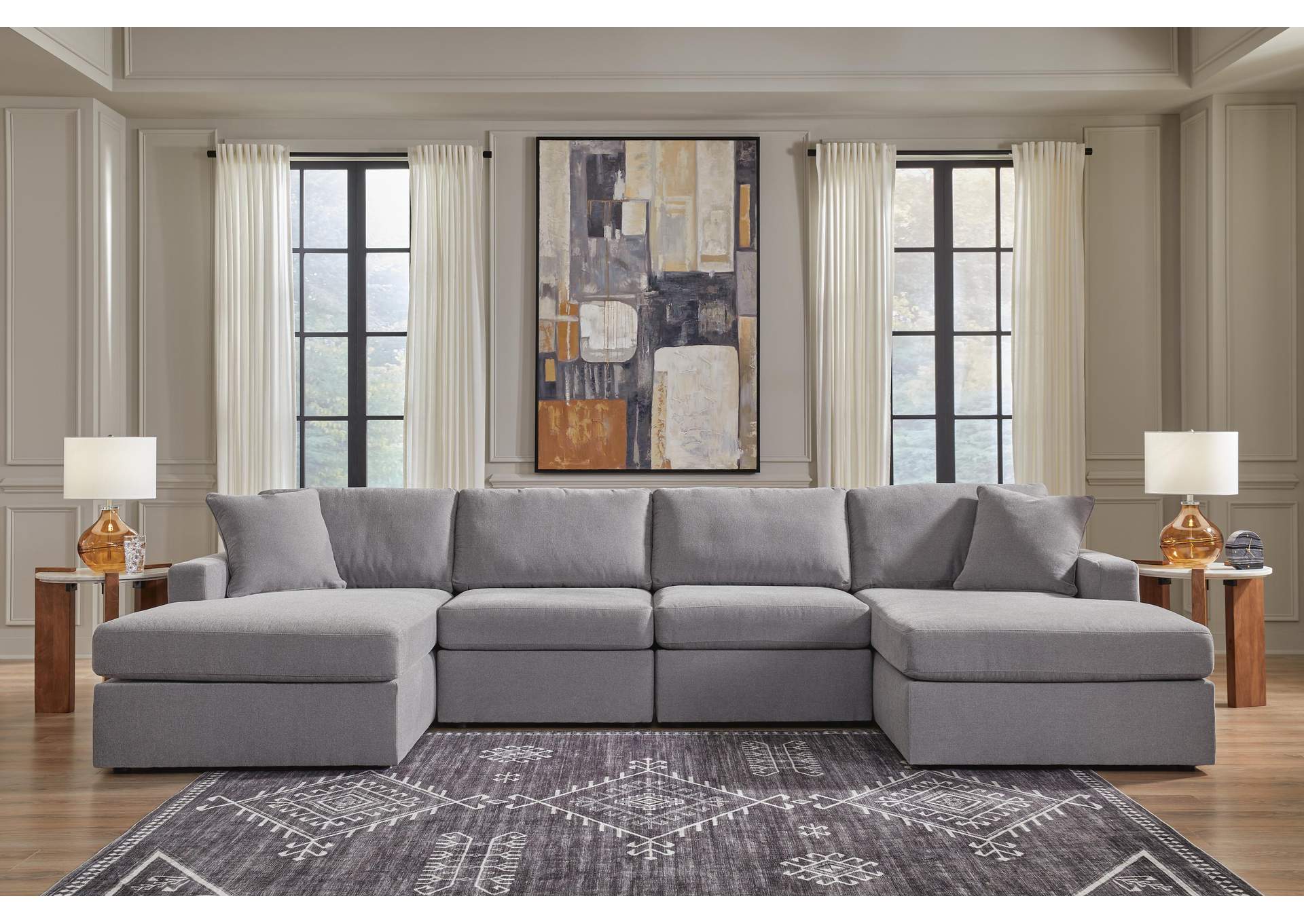 Modmax 4-Piece Sectional with Chaise image 4