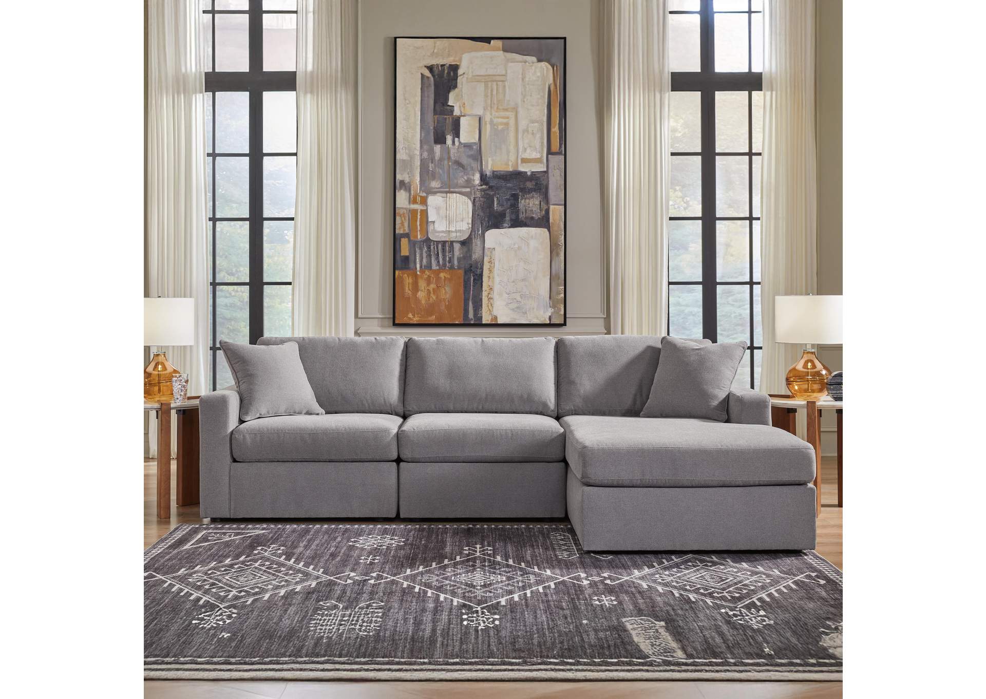 Modmax 3-Piece Sectional with Chaise image 3