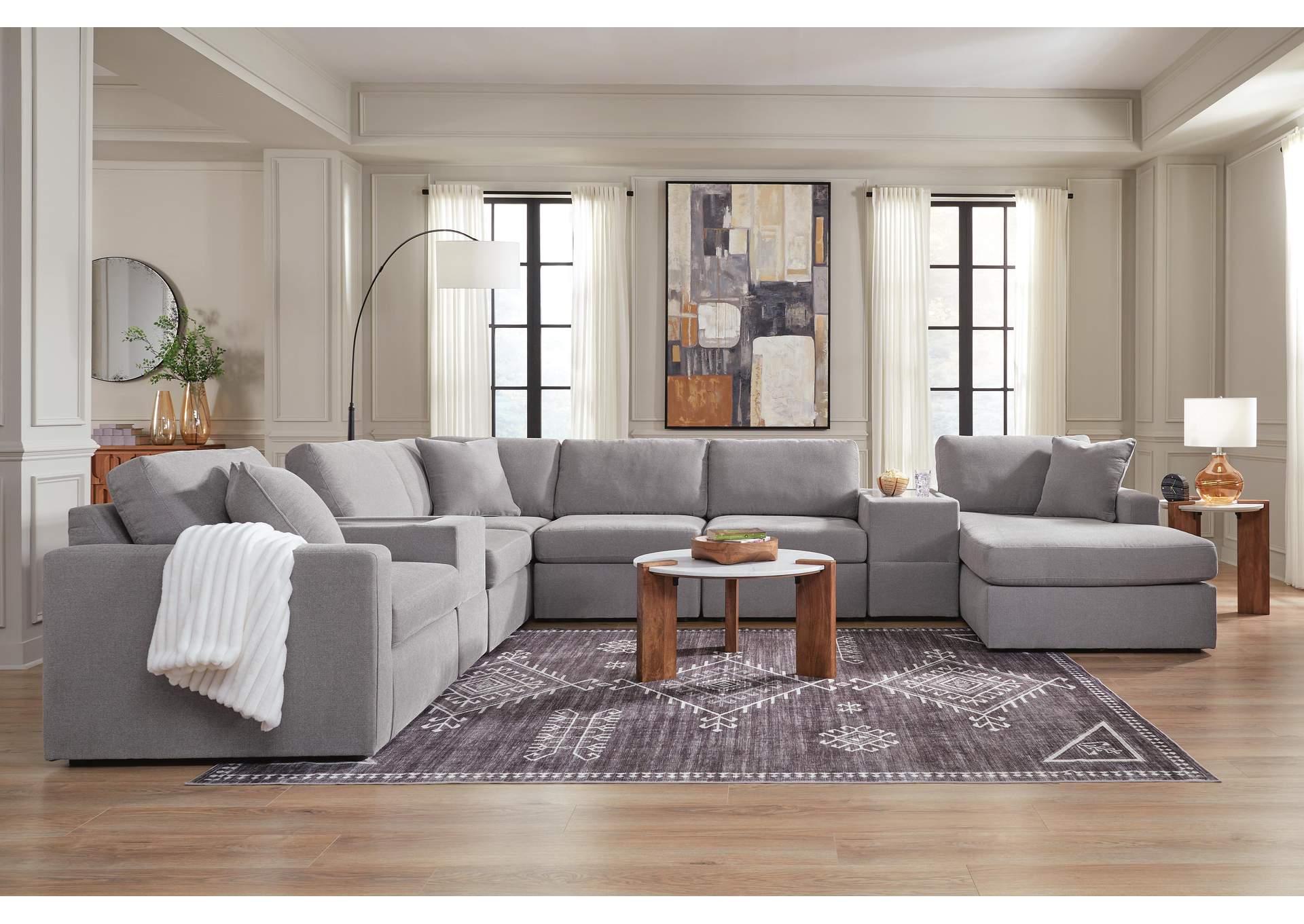 Modmax 8-Piece Sectional with Chaise image 4