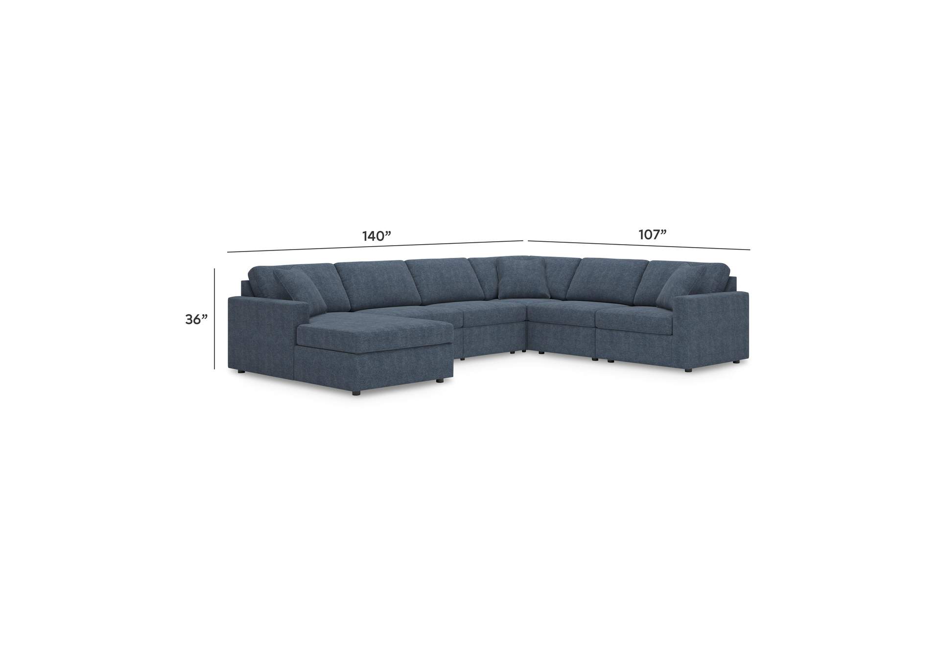 Modmax 6-Piece Sectional image 3