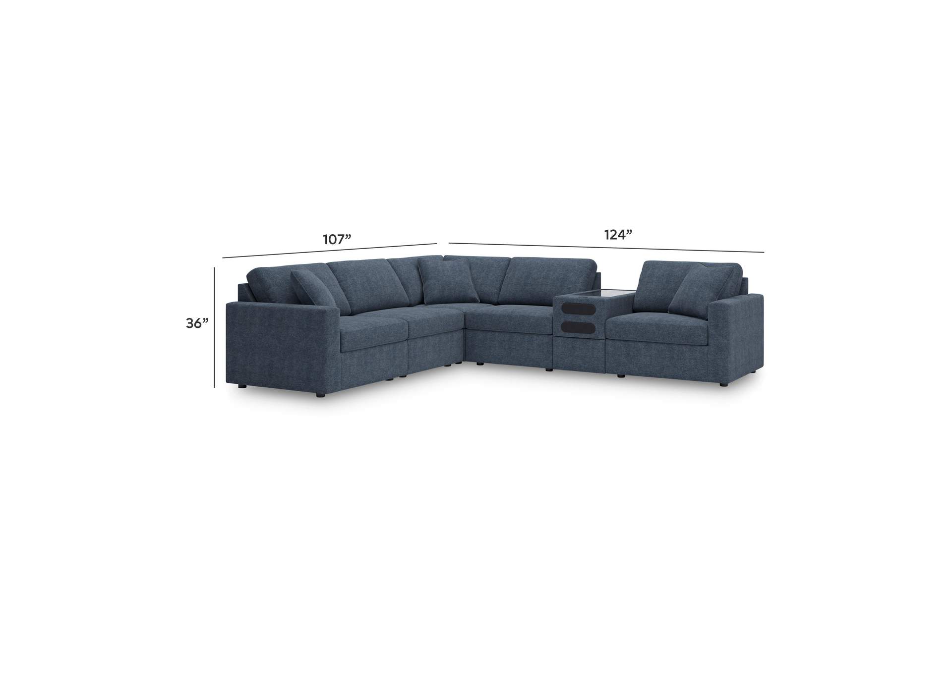 Modmax 6-Piece Sectional image 6