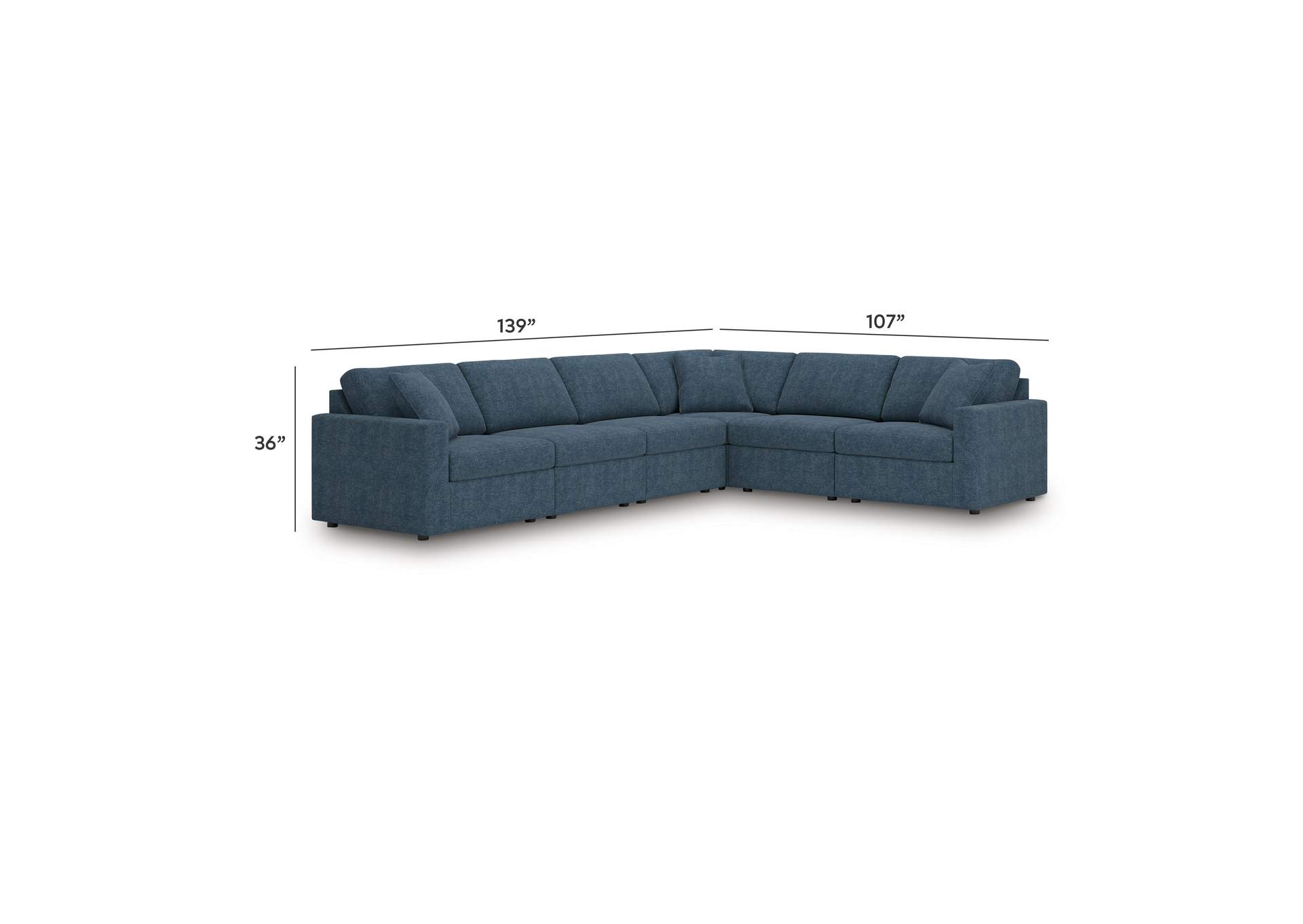 Modmax 6-Piece Sectional image 4