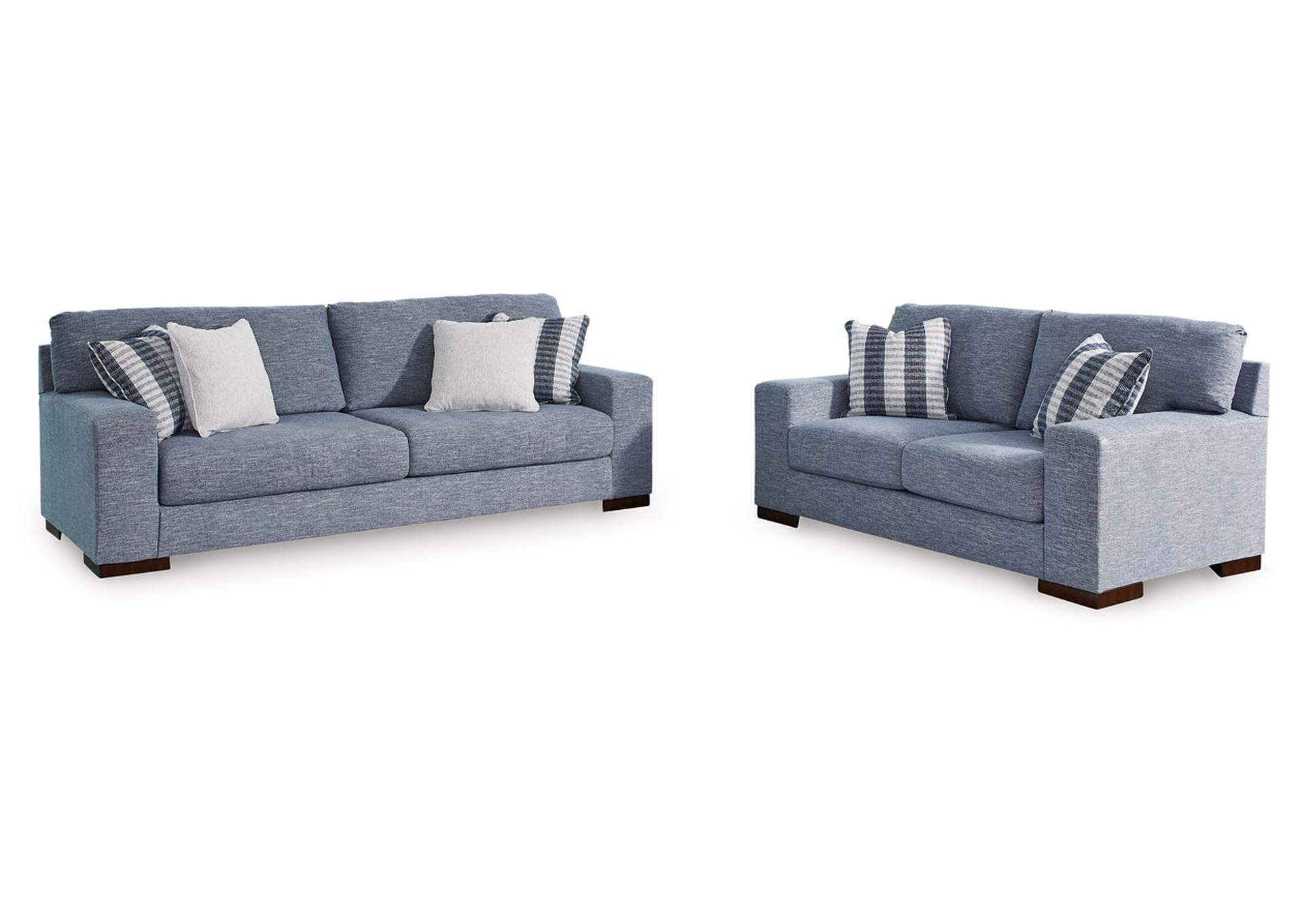 Belvoir Performance Fabric Sofa and Loveseat