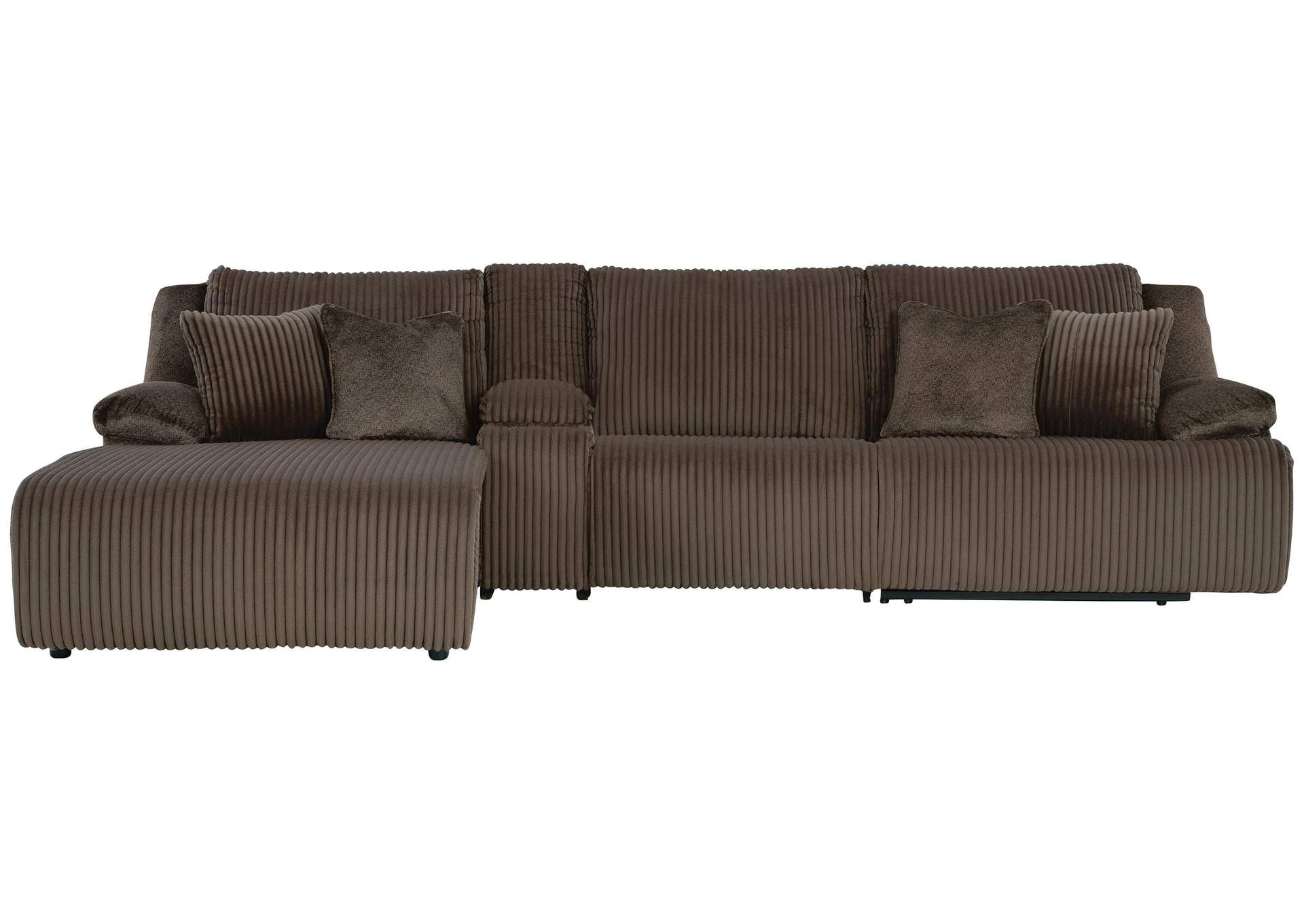Top Tier 4-Piece Reclining Sectional with Chaise image 1
