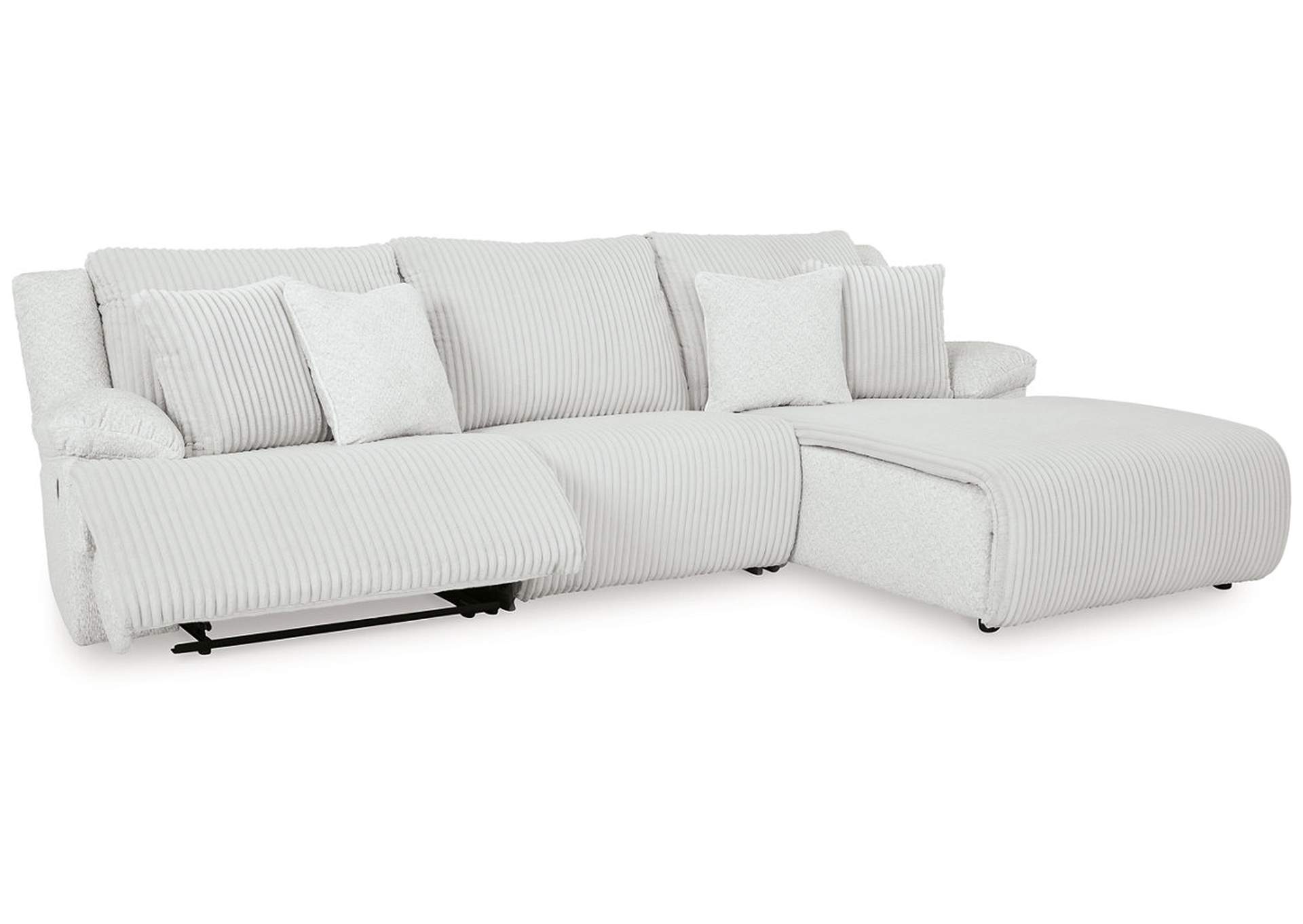 Top Tier 3-Piece Sectional Sofa Chaise