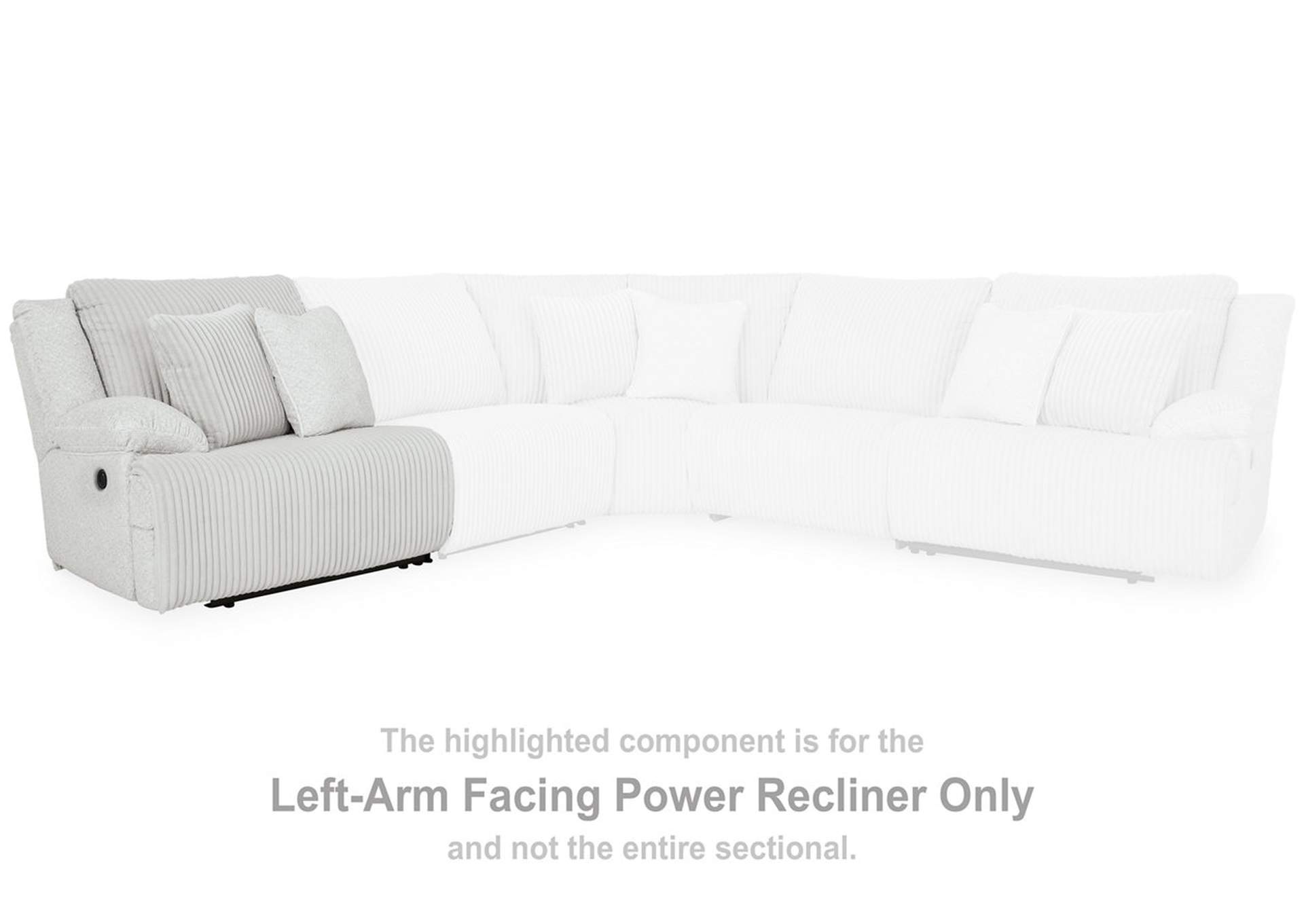 Top Tier 4-Piece Power Reclining Sectional with Chaise image 2