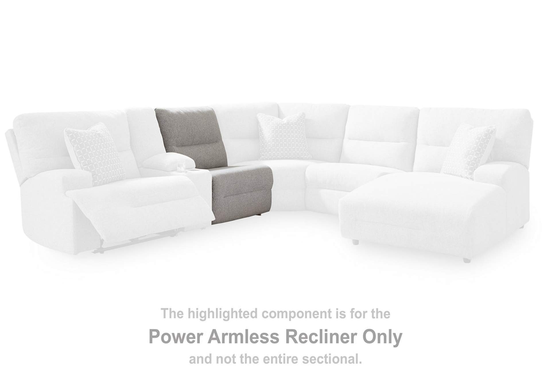 Acklen Place 6-Piece Power Reclining Sectional with Chaise