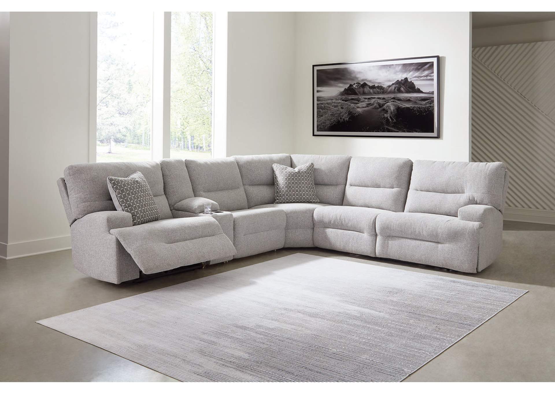 Acklen Place 6-Piece Power Reclining Sectional image 15