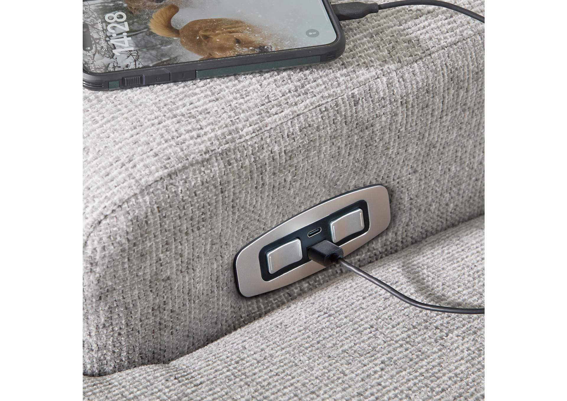 Acklen Place 3-Piece Power Reclining Sectional image 6