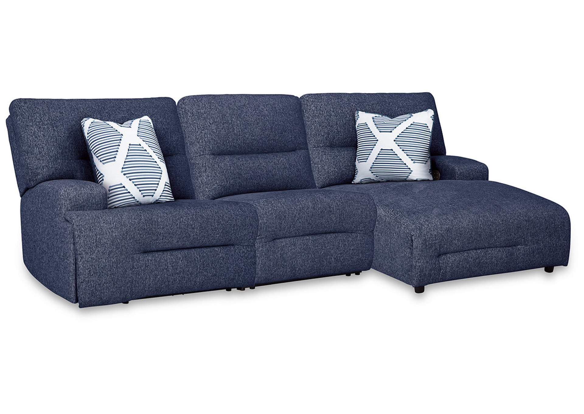 Acklen Place 3-Piece Power Reclining Sectional image 1
