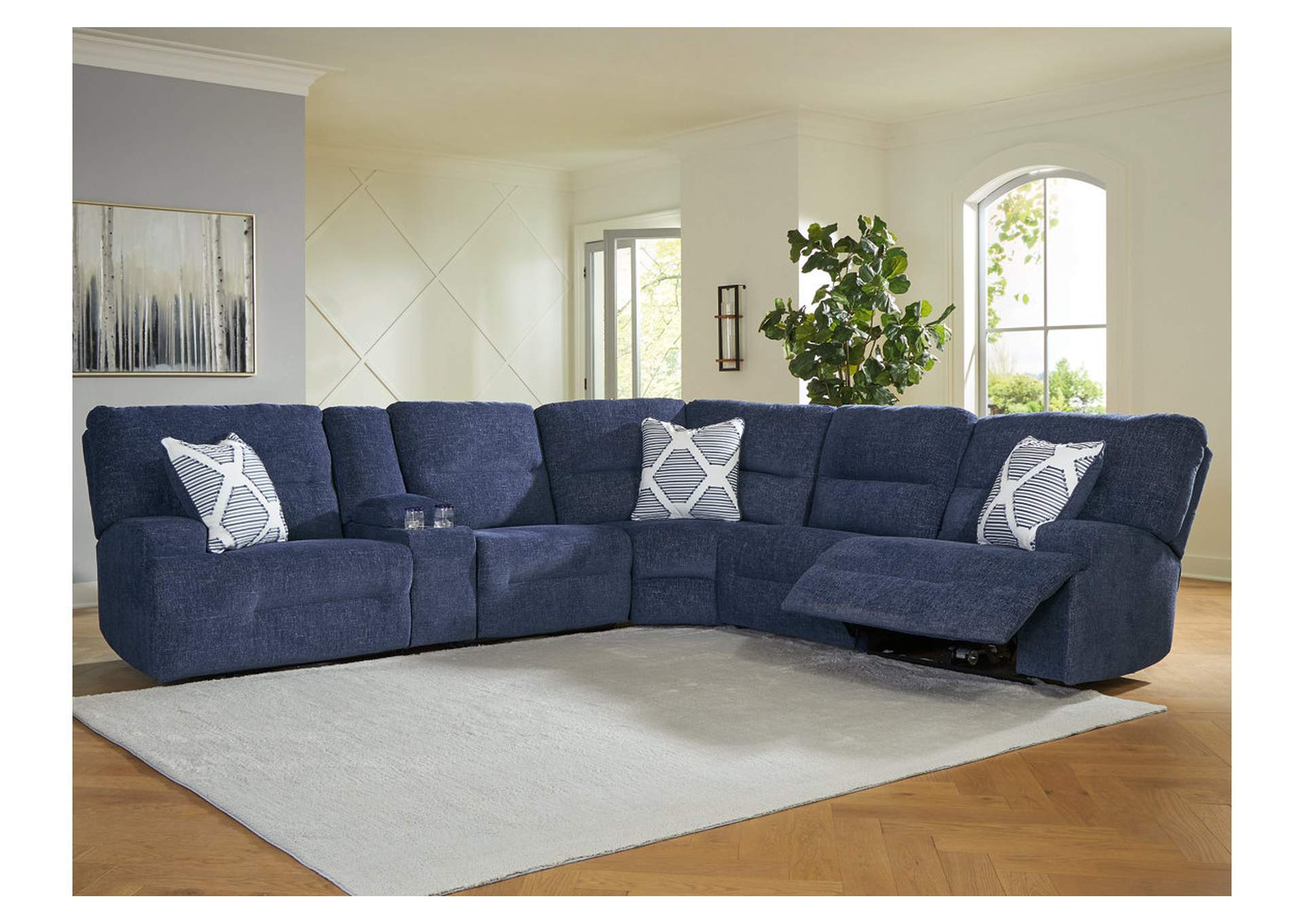 Acklen Place 6-Piece Power Reclining Sectional image 3