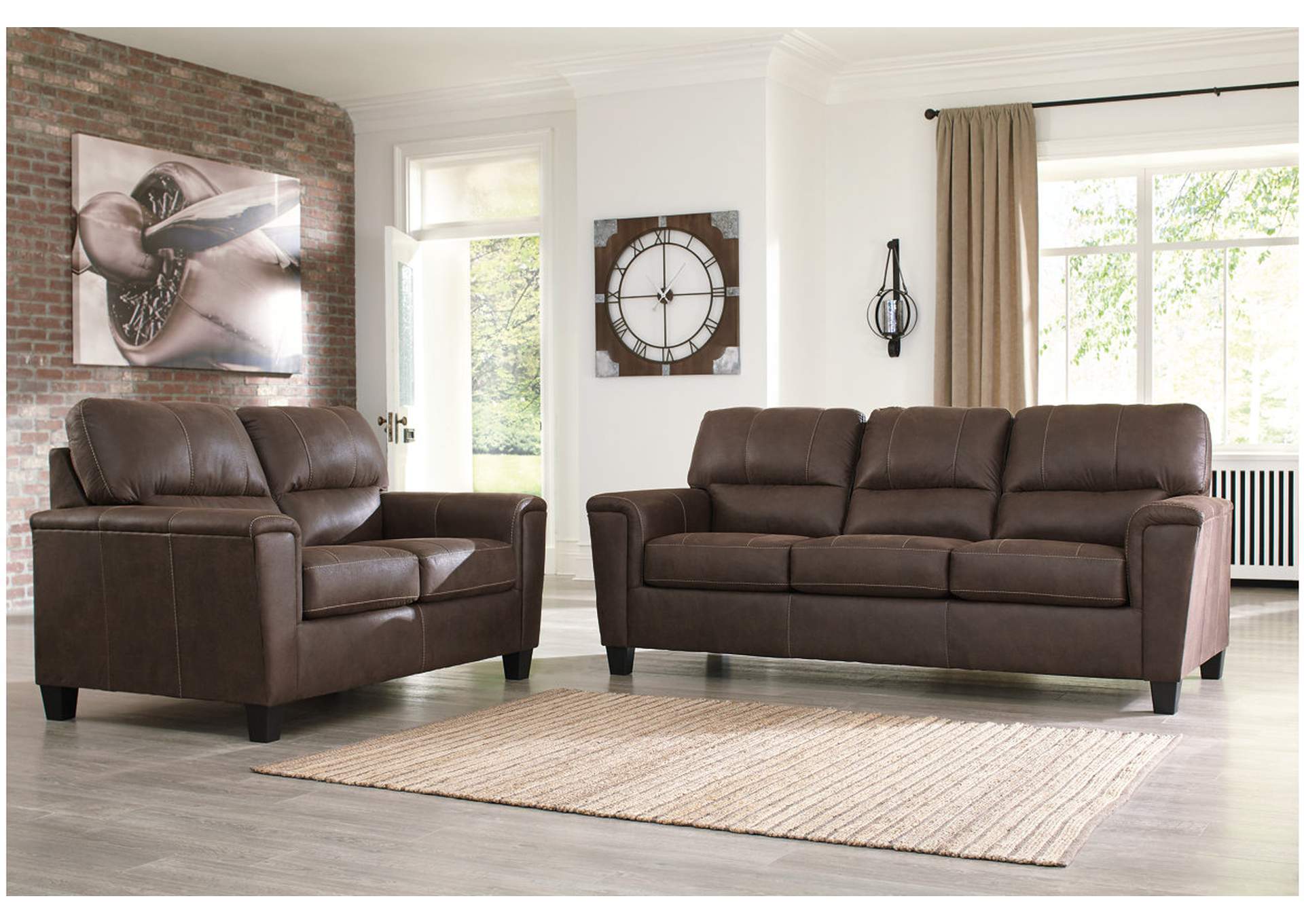 Navi Sofa and Loveseat