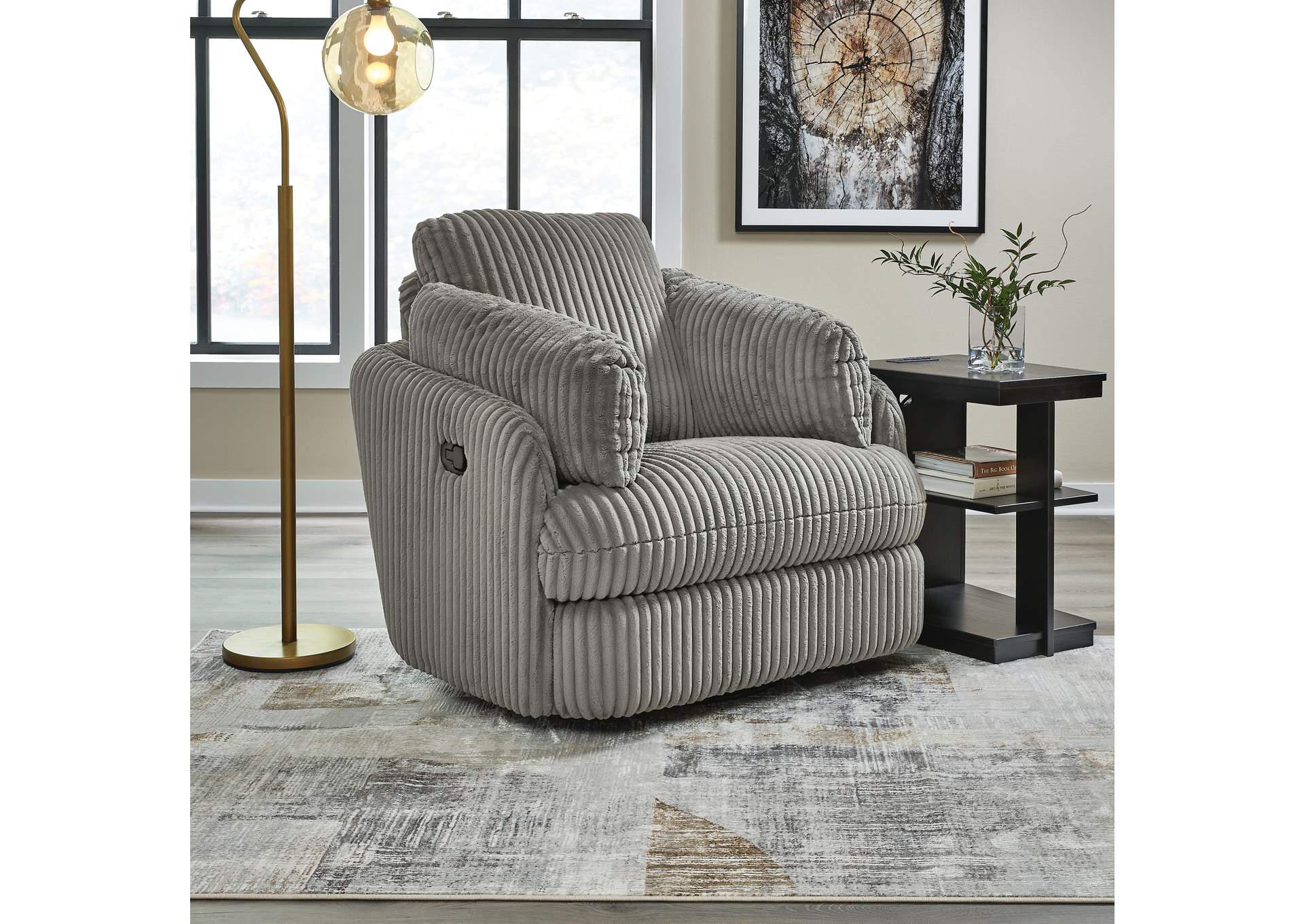 Tie-Breaker Swivel Glider Recliner image 4