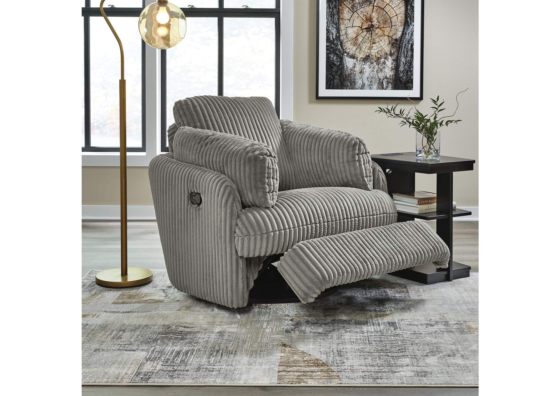 Tie-Breaker Swivel Glider Recliner image 2