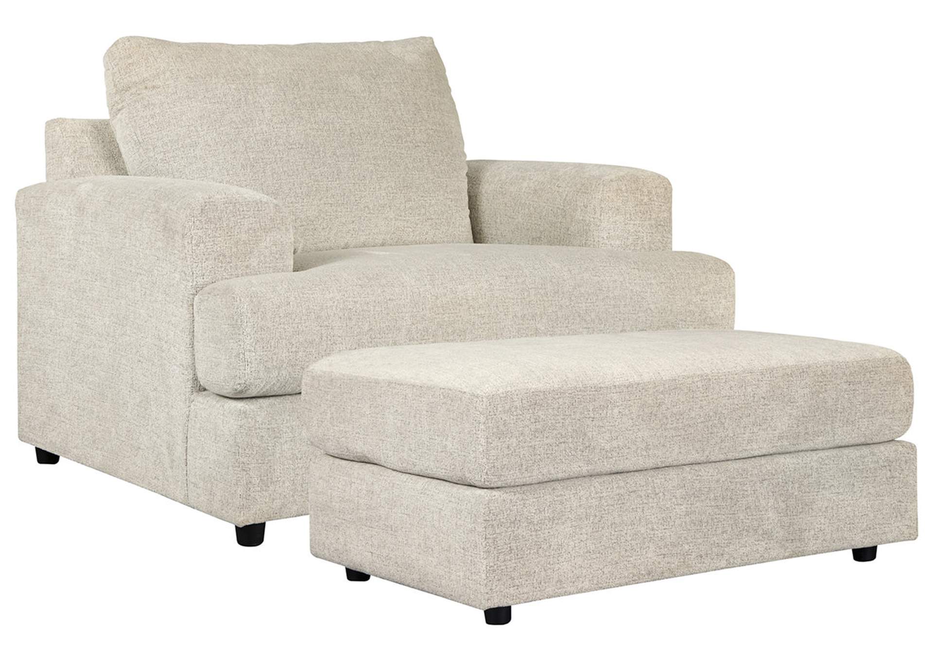 Soletren Chair and Ottoman image 1