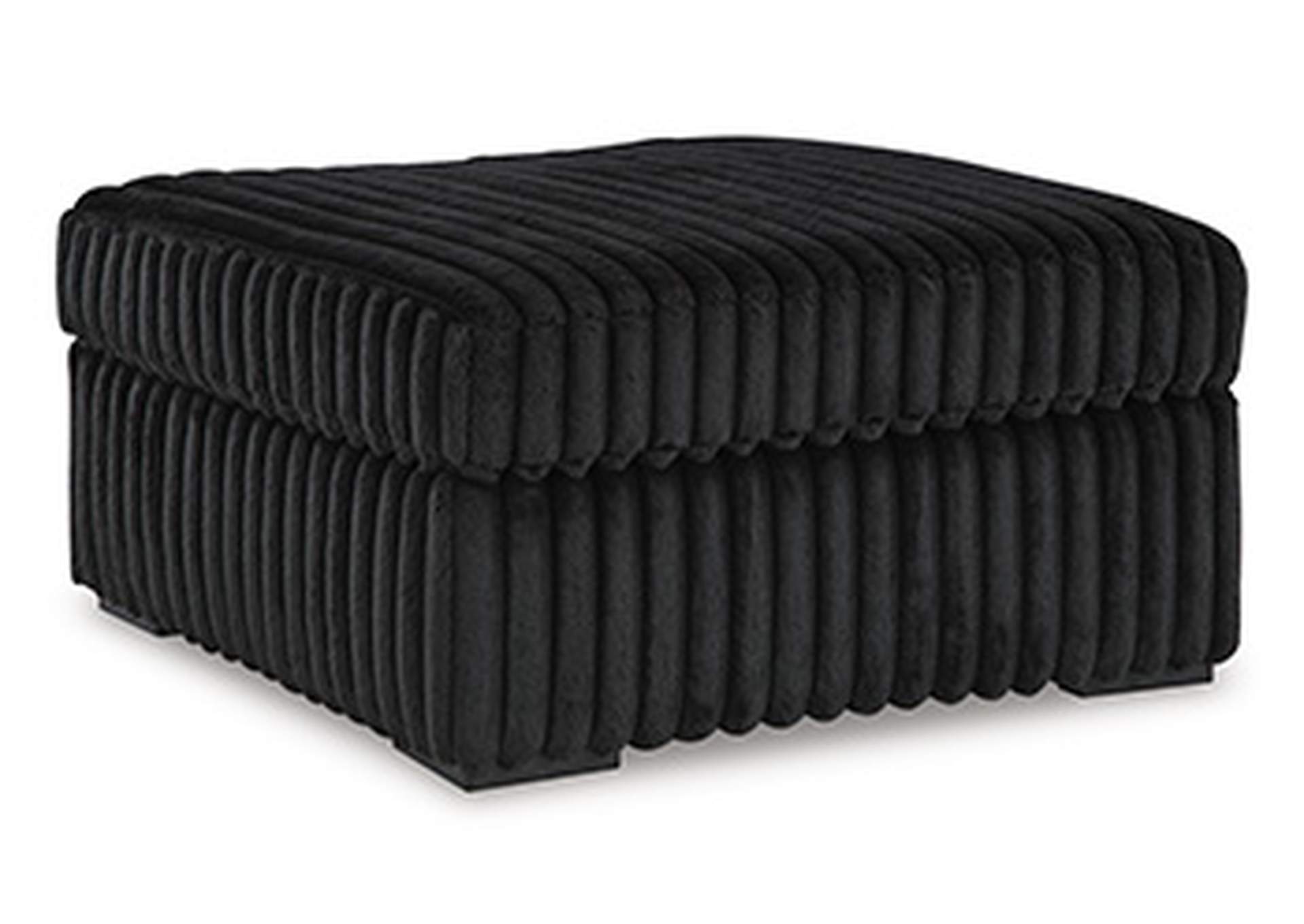 Midnight-Madness Oversized Accent Ottoman image 8