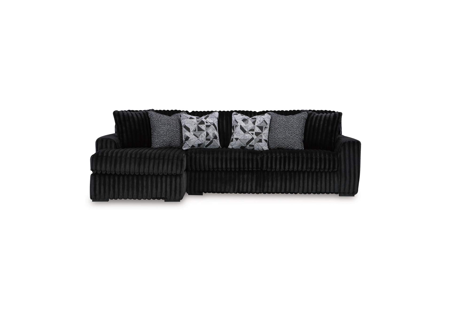 Midnight-Madness 2-Piece Sectional Sofa with Chaise image 2