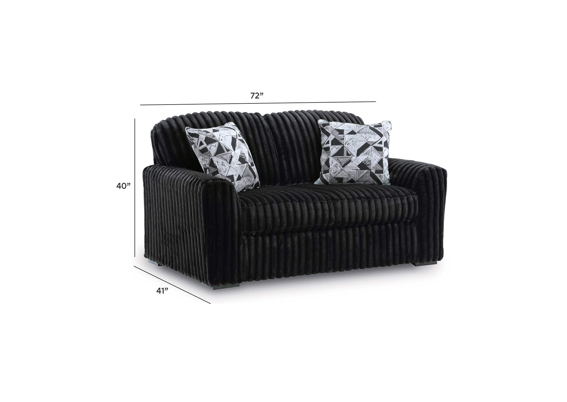 Midnight-Madness Loveseat image 3