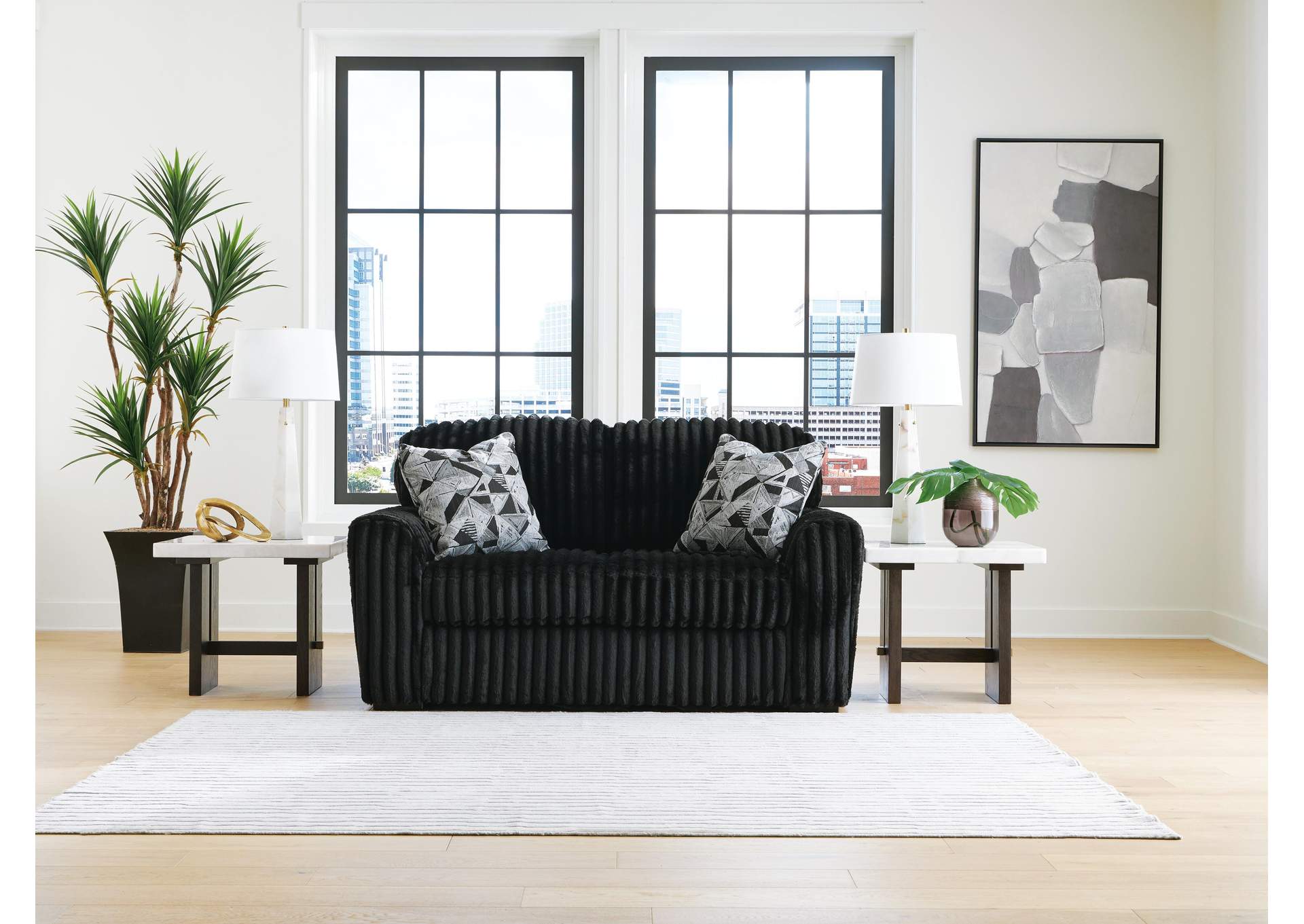 Midnight-Madness Sofa and Loveseat image 10
