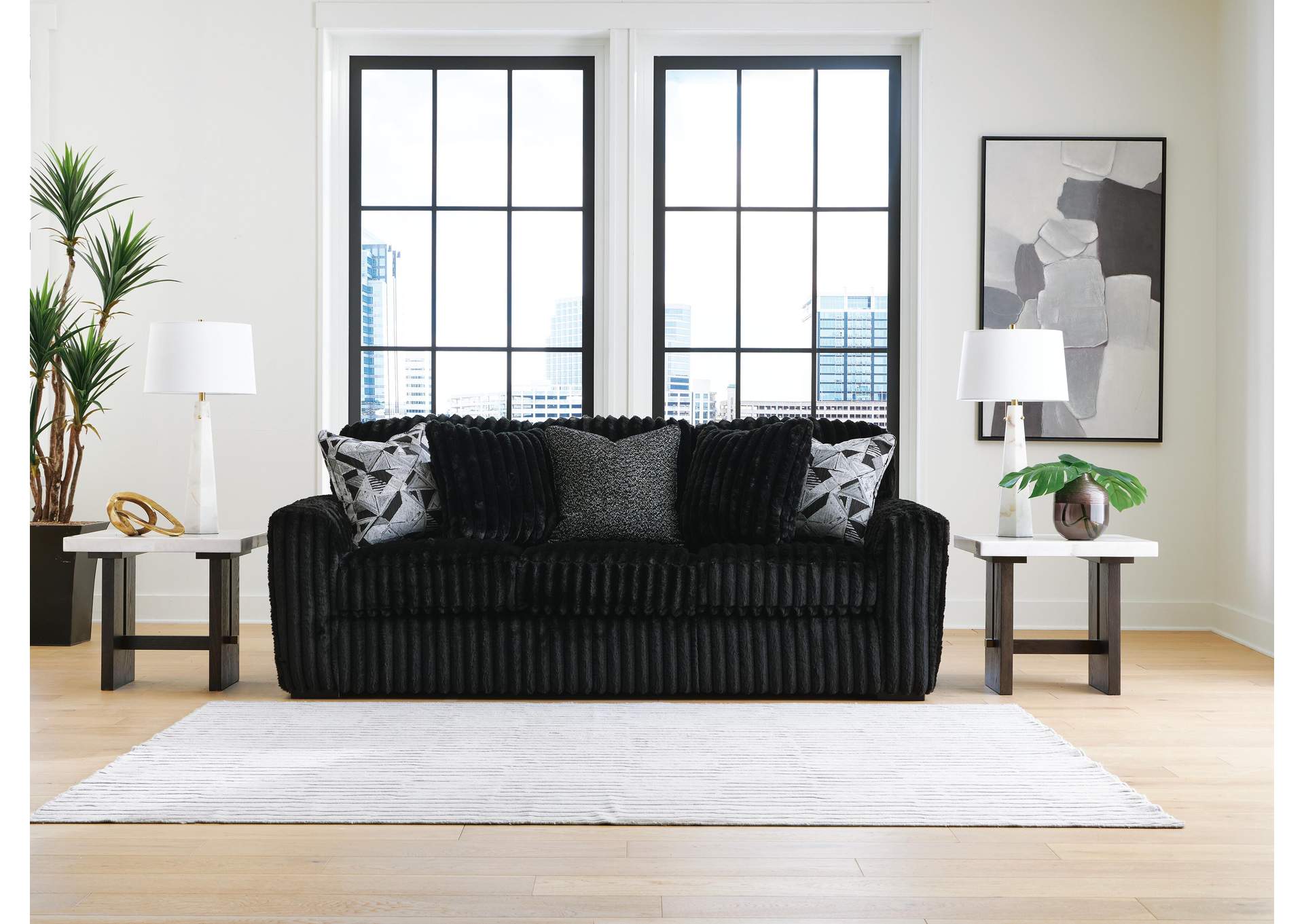 Midnight-Madness Sofa and Loveseat image 11