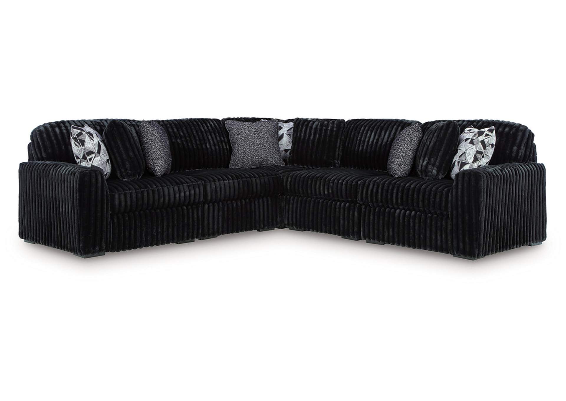 Midnight-Madness 5-Piece Sectional image 1