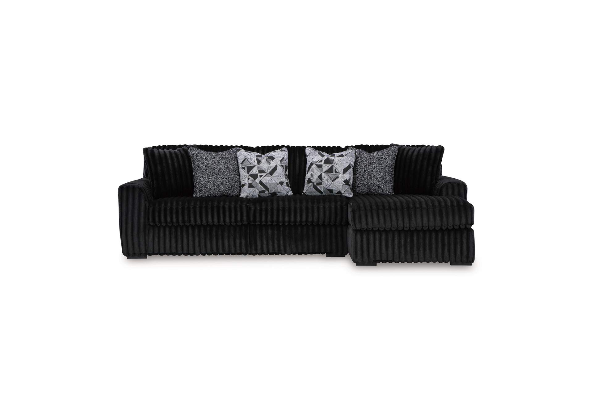 Midnight-Madness 2-Piece Sectional Sofa with Chaise image 2
