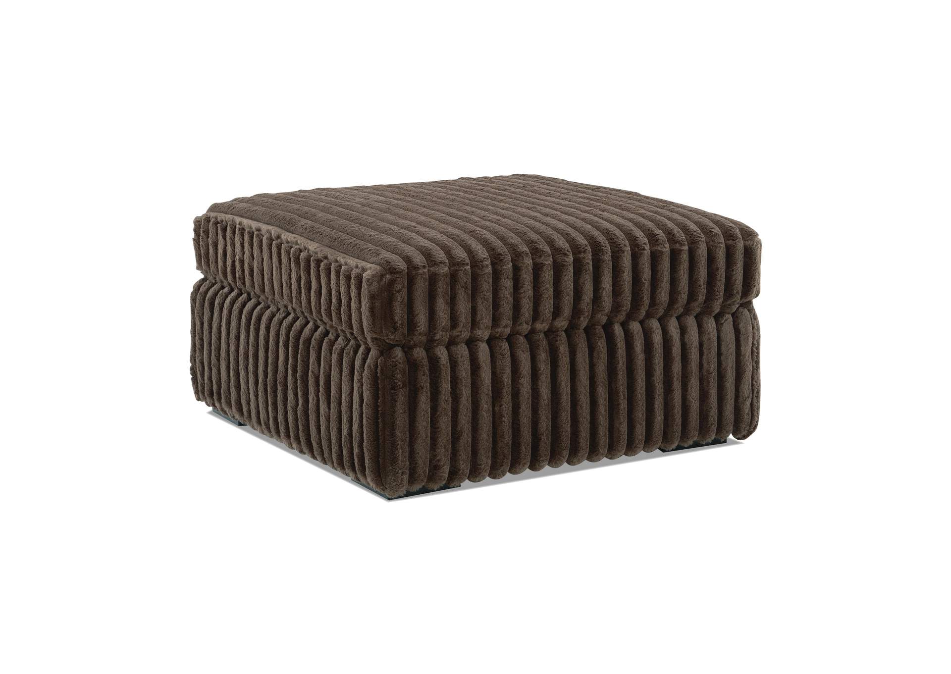 Midnight-Madness Oversized Accent Ottoman image 2