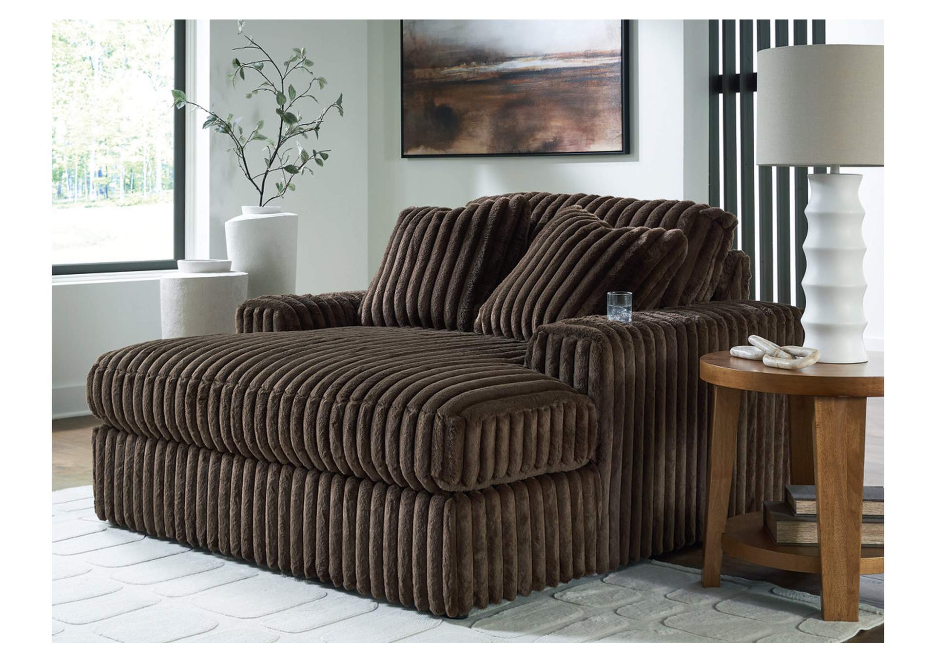 Midnight-Madness Oversized Chaise image 2