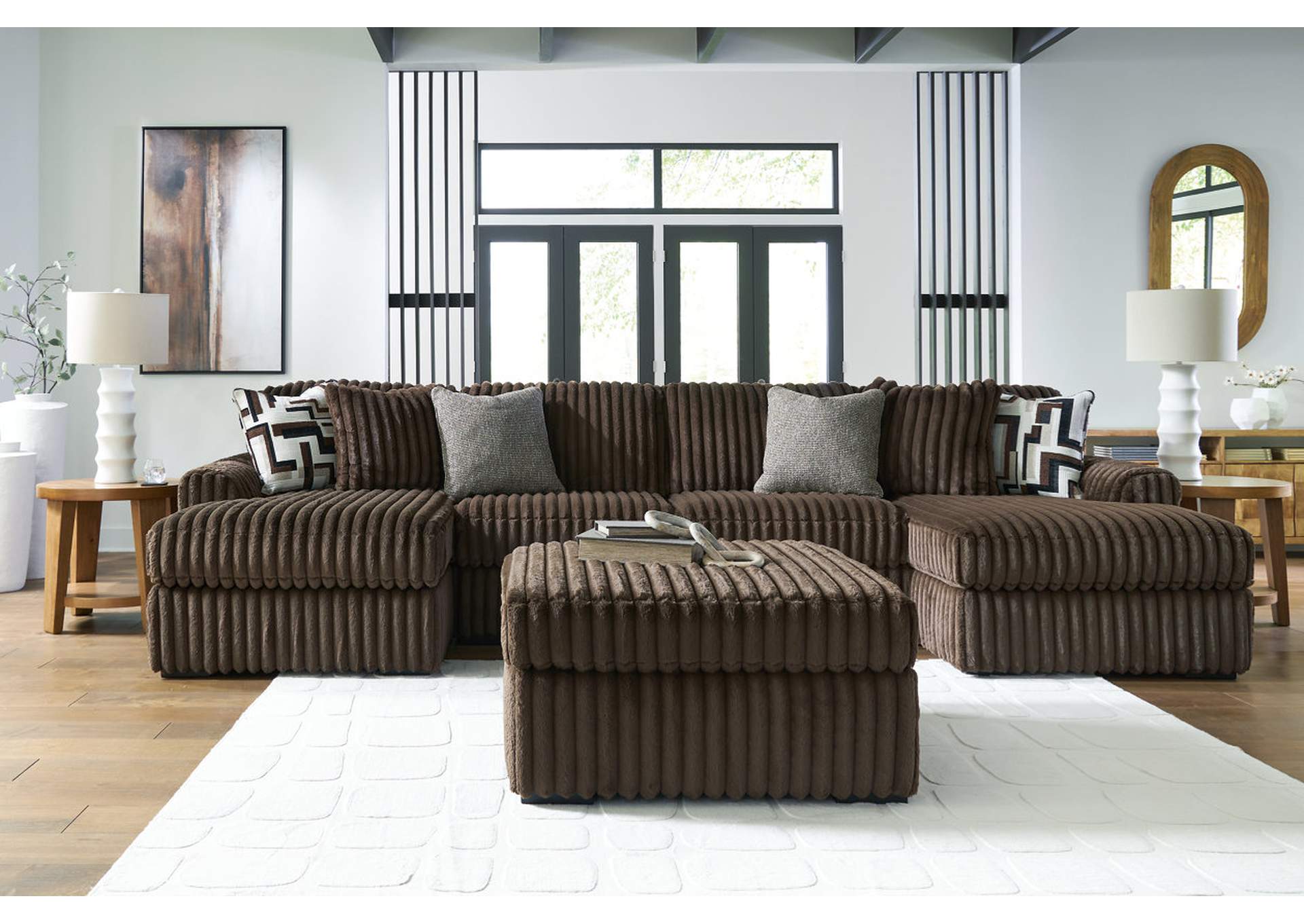 Midnight-Madness 3-Piece Sectional with Chaise image 5
