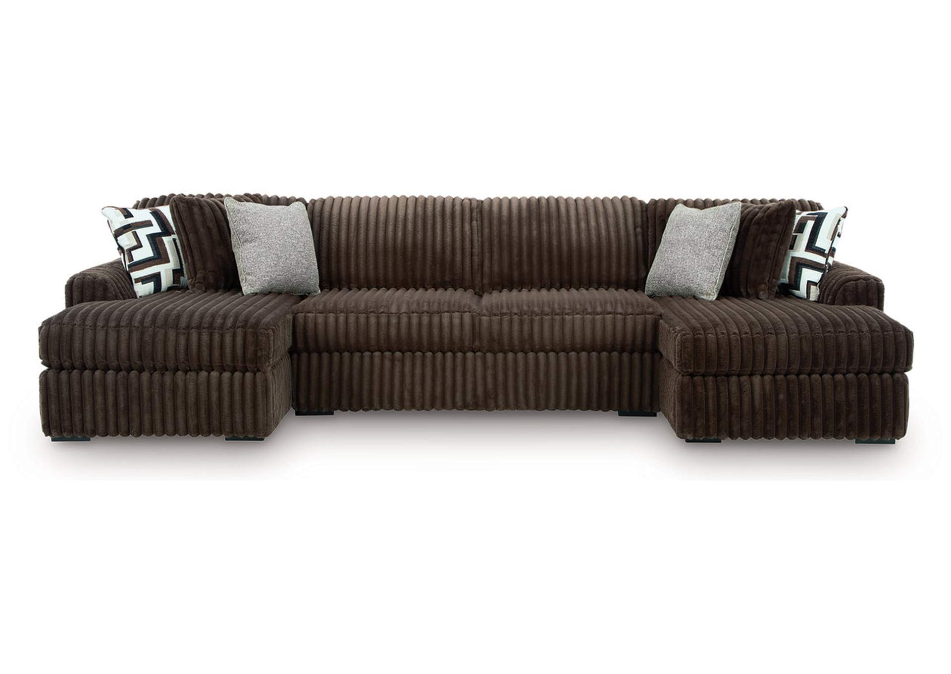 Midnight-Madness 3-Piece Sectional with Chaise image 1