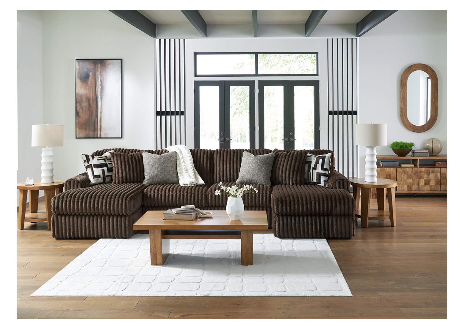 Midnight-Madness 3-Piece Sectional with Chaise image 7