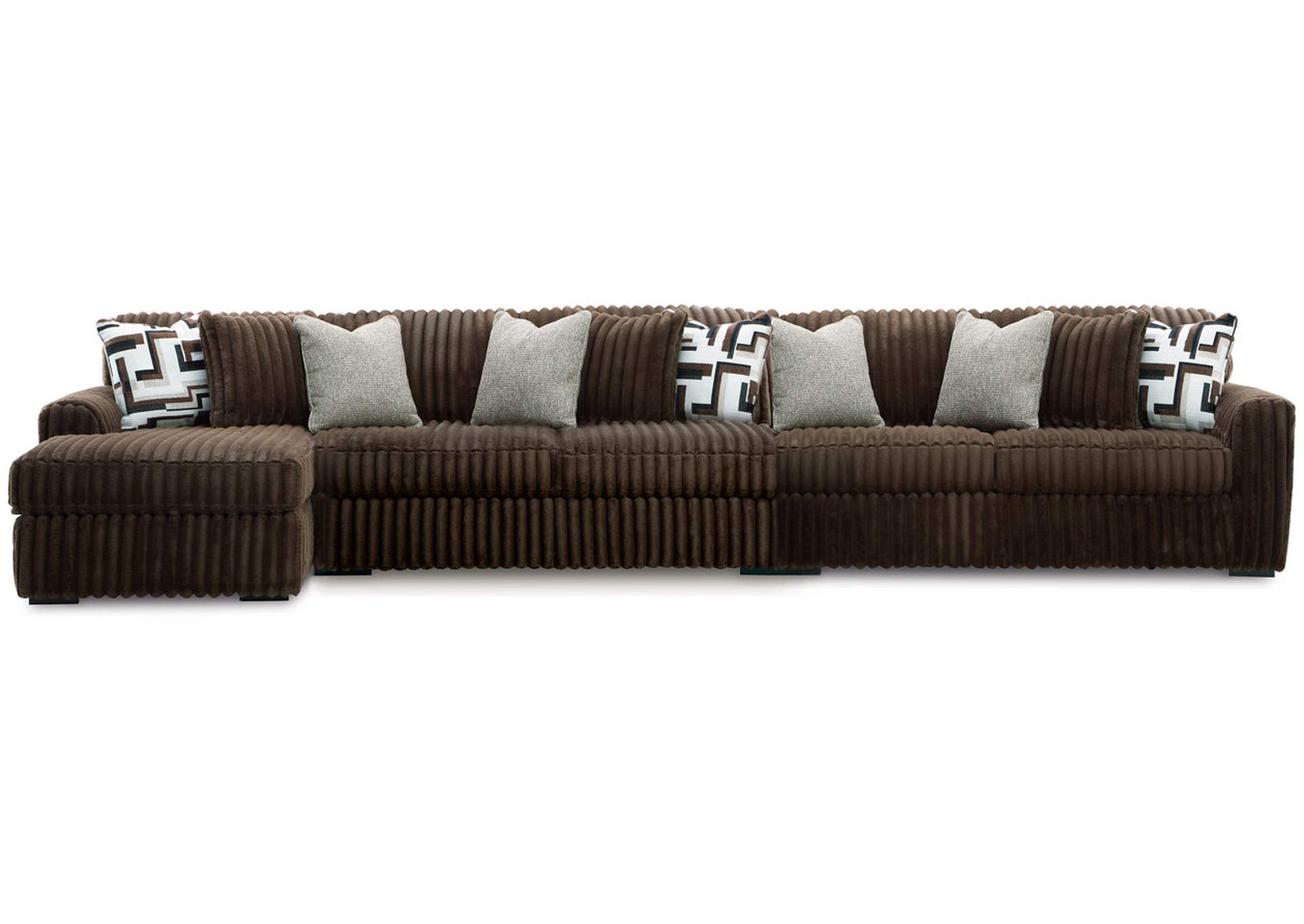 Midnight-Madness 3-Piece Sectional with Chaise image 1