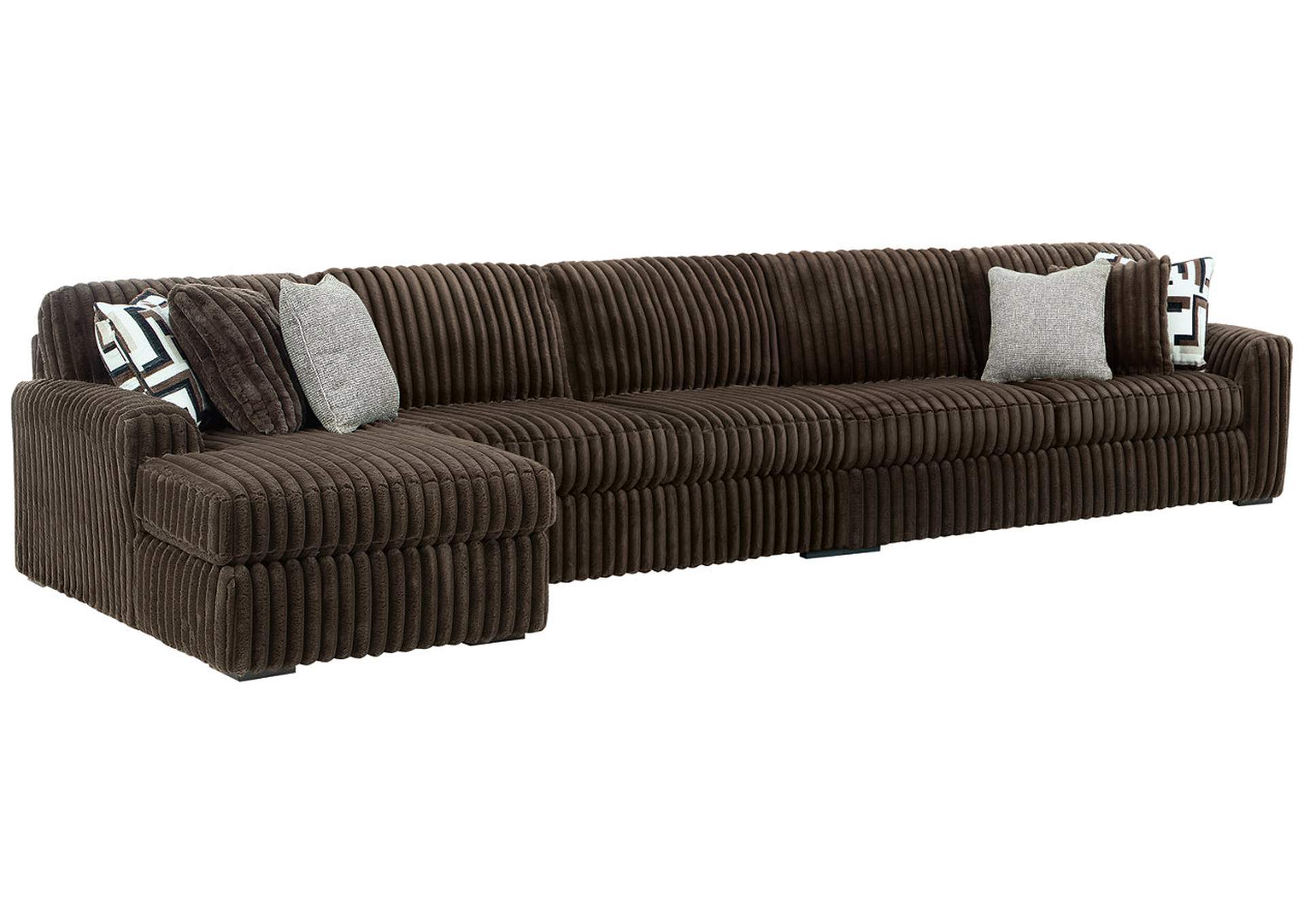Midnight-Madness 3-Piece Sectional with Chaise image 1