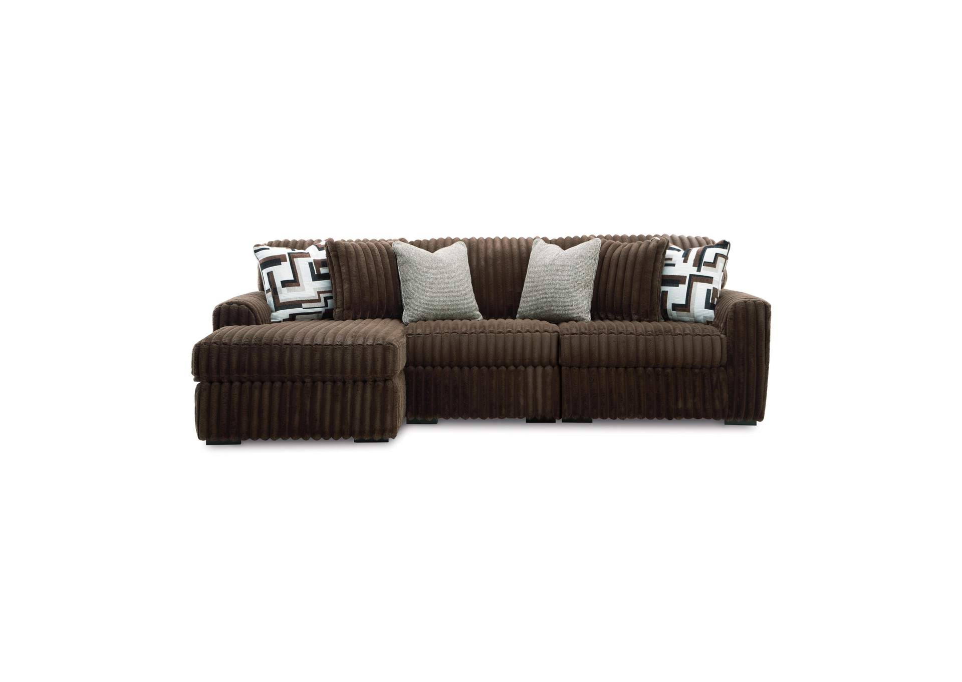 Midnight-Madness 3-Piece Sectional with Chaise image 3