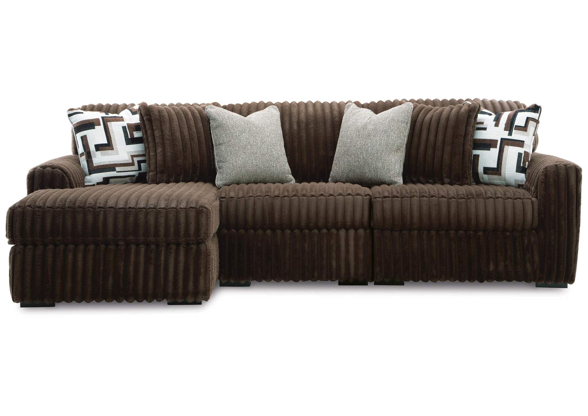 Midnight-Madness 3-Piece Sectional with Chaise image 1