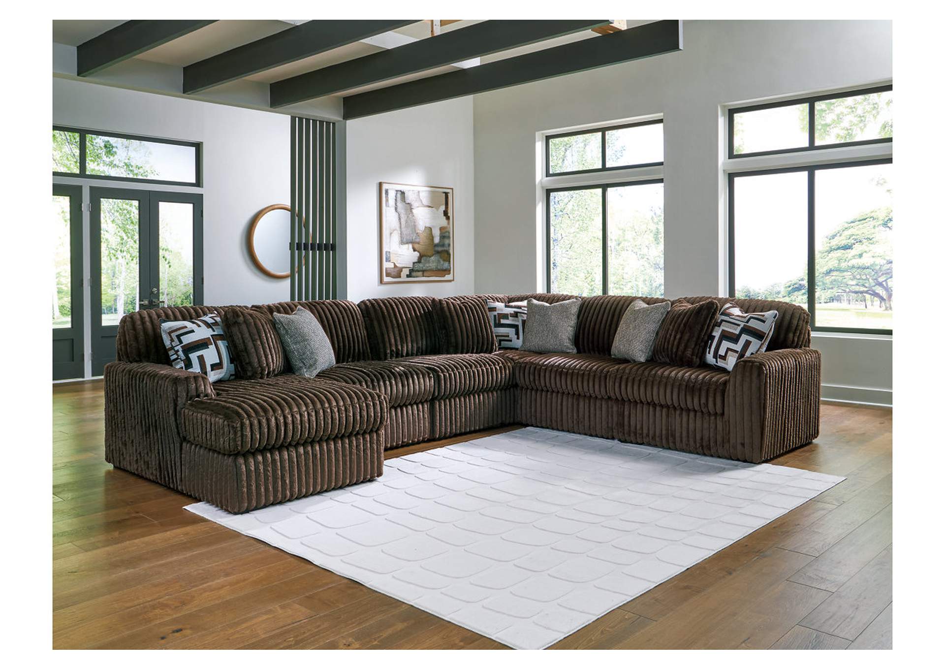 Midnight-Madness 6-Piece Sectional with Chaise image 2