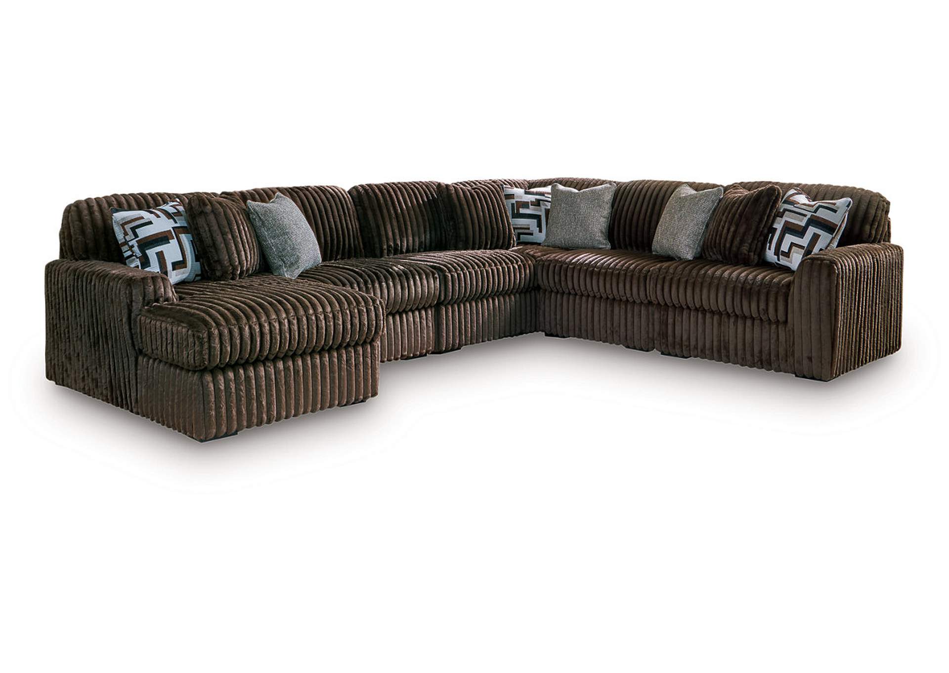 Midnight-Madness 6-Piece Sectional with Chaise image 1