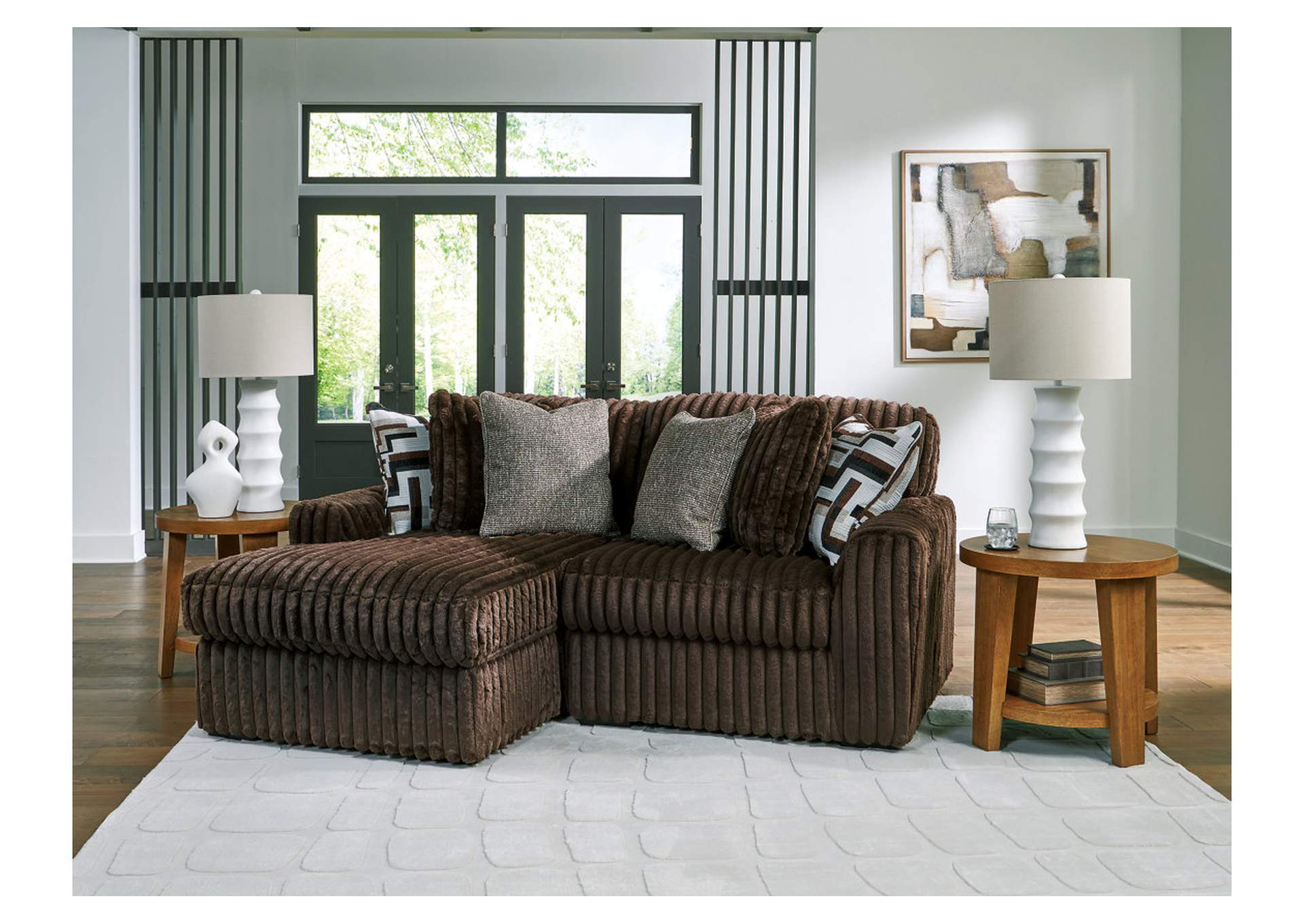 Midnight-Madness 2-Piece Sectional with Chaise image 2