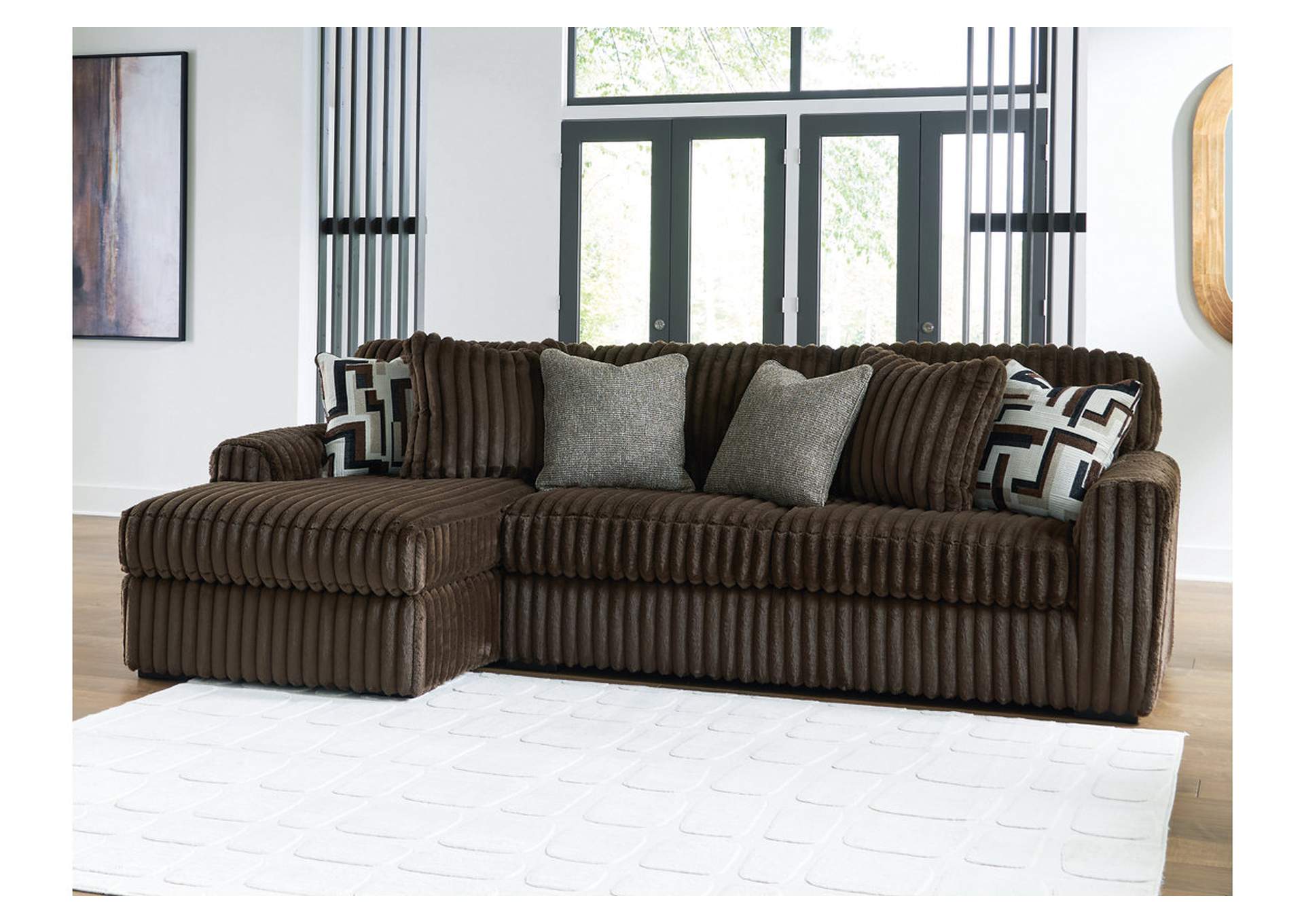 Midnight-Madness 2-Piece Sectional Sofa with Chaise image 5