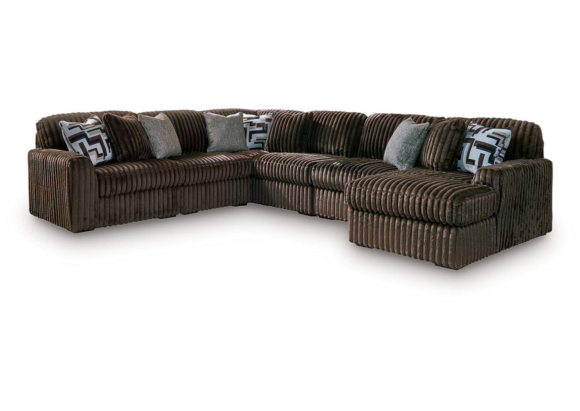 Midnight-Madness 6-Piece Sectional with Chaise image 1