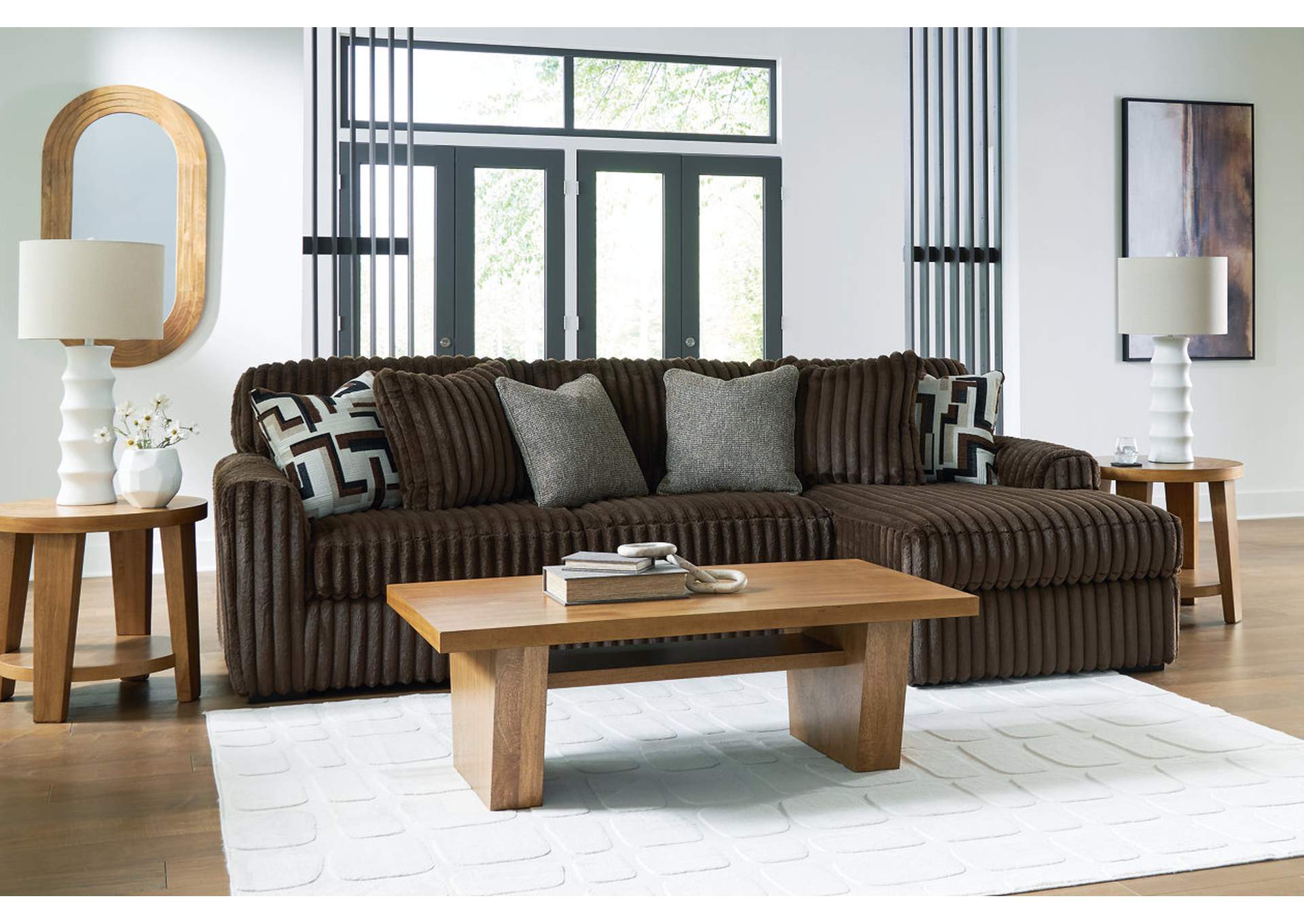 Midnight-Madness 2-Piece Sectional Sofa with Chaise image 8