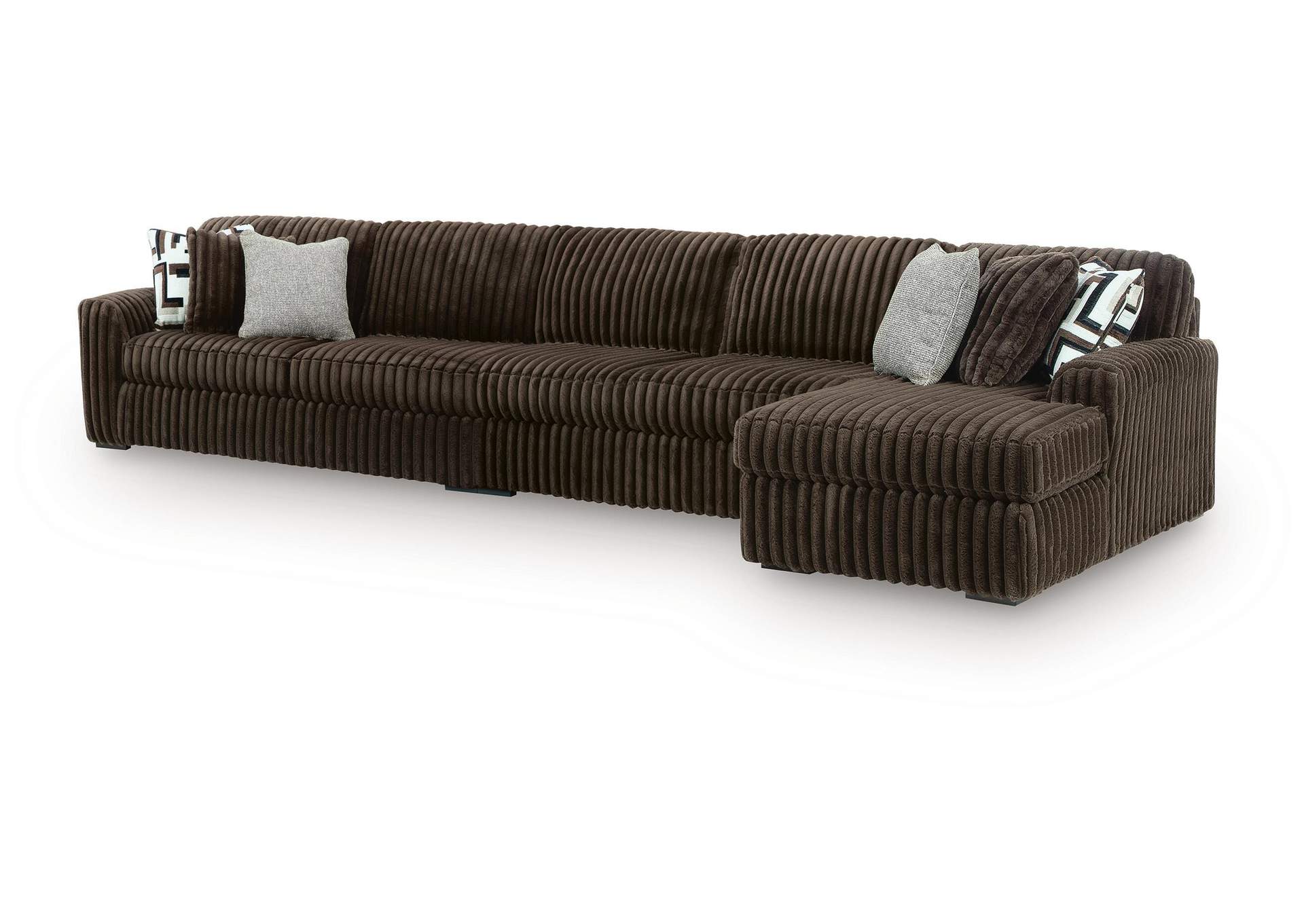 Midnight-Madness 3-Piece Sectional with Chaise image 1