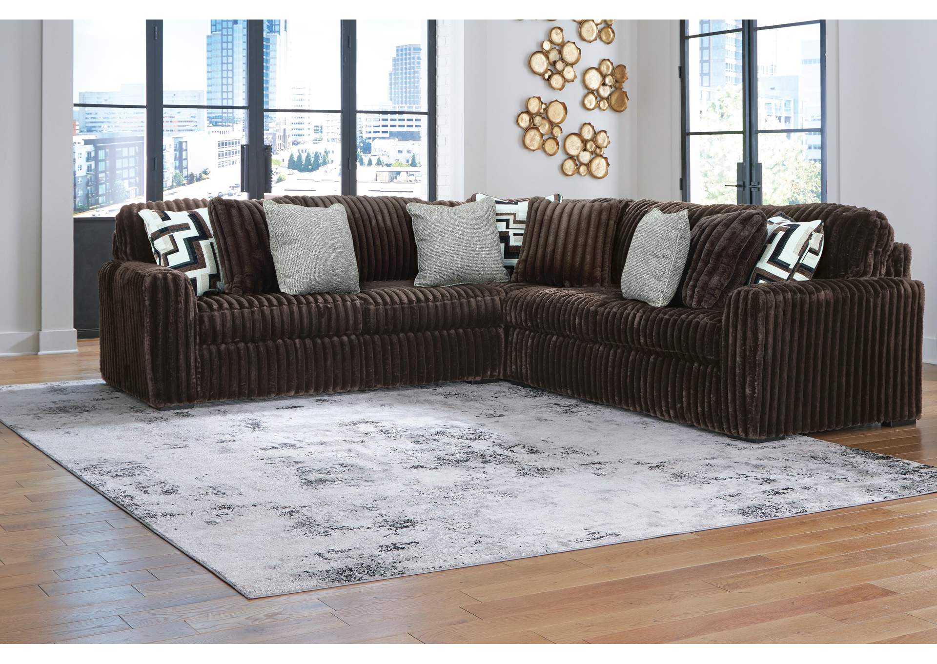 Midnight-Madness 3-Piece Sectional image 1