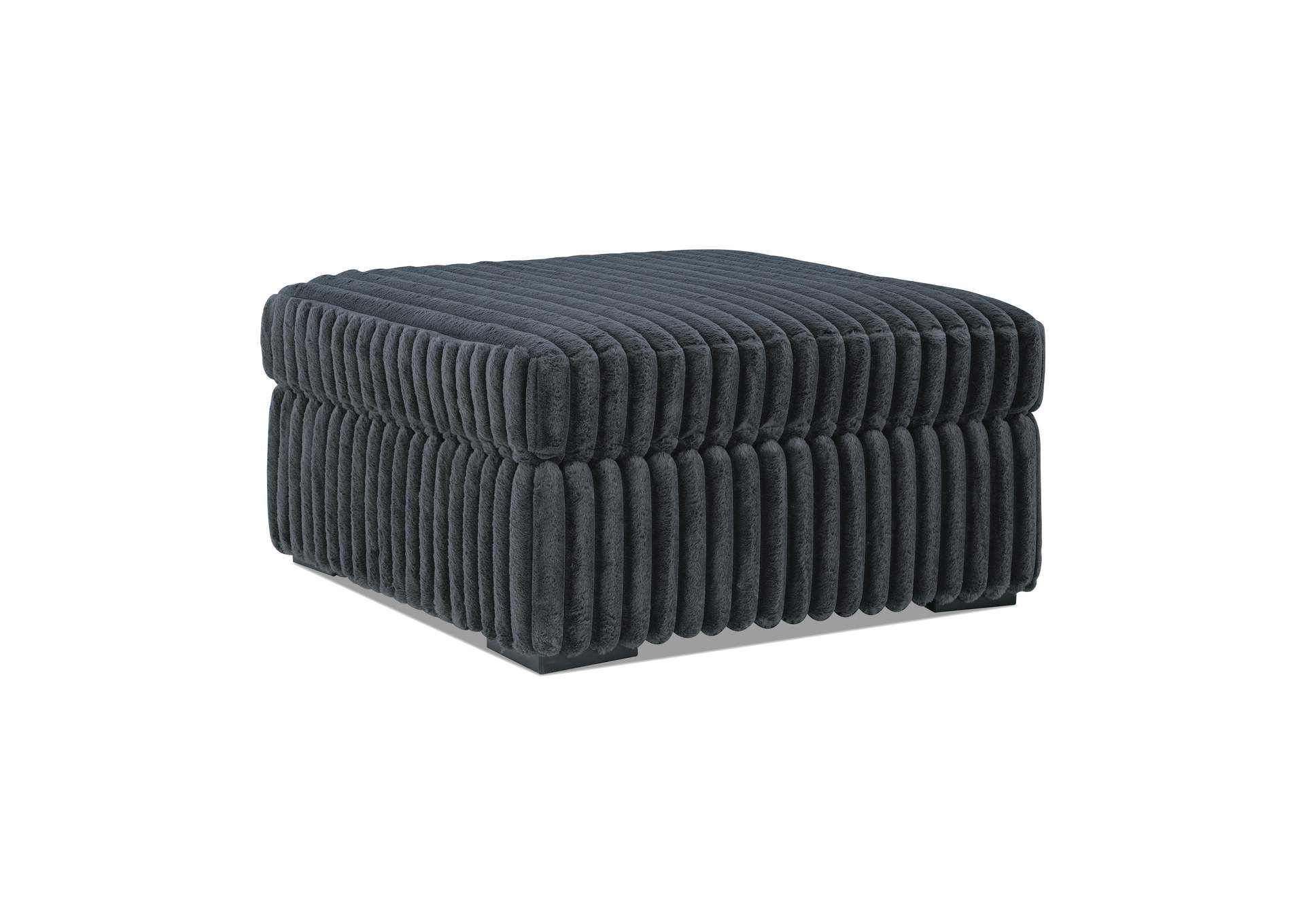 Midnight-Madness Oversized Accent Ottoman image 2