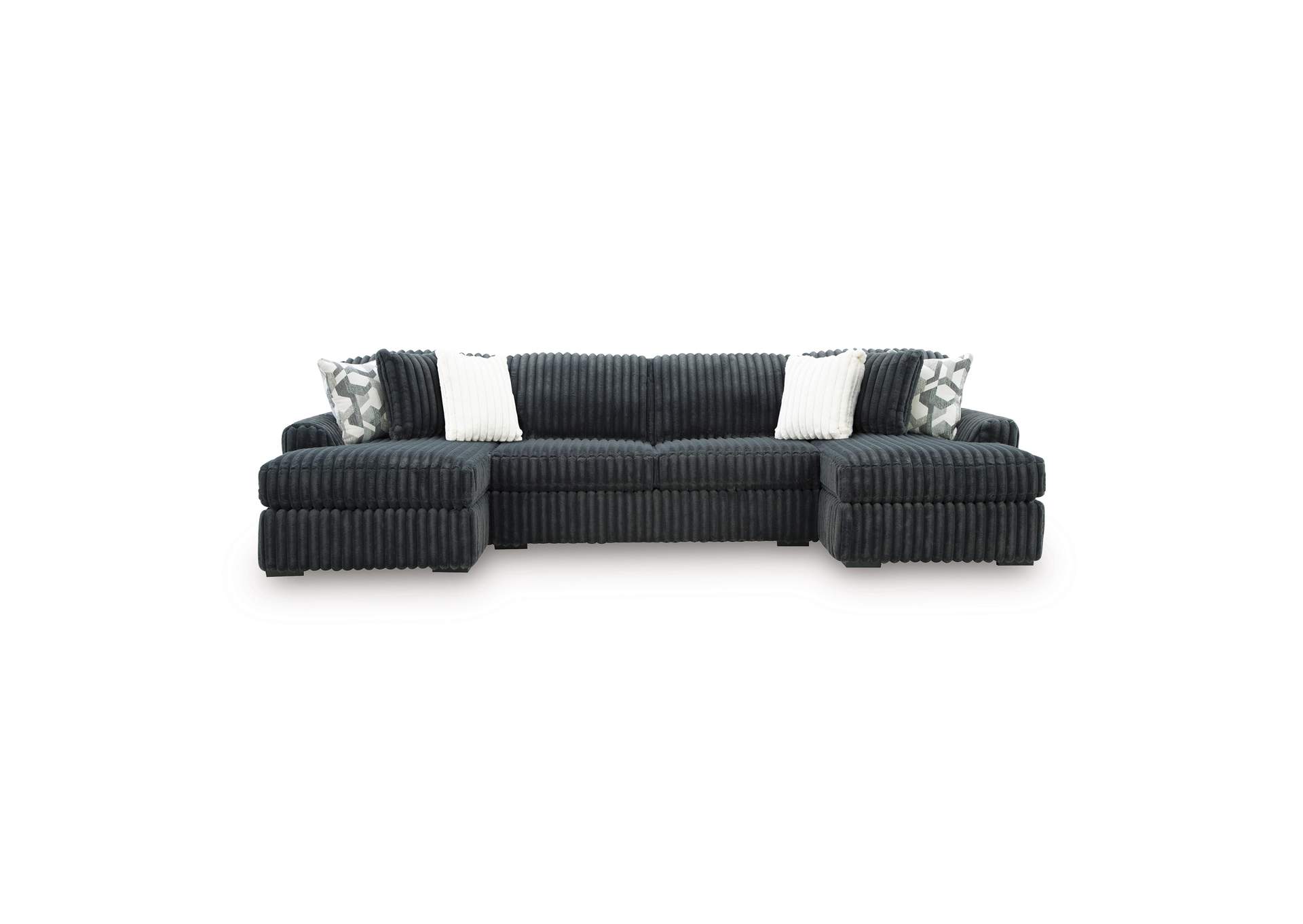 Midnight-Madness 3-Piece Double Chaise Sectional image 3