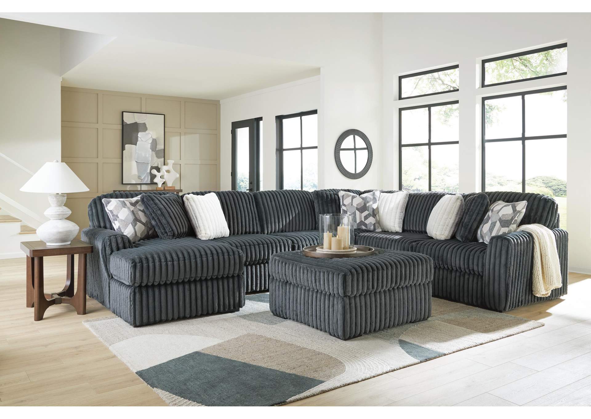 Midnight-Madness 6-Piece Sectional with Chaise image 6