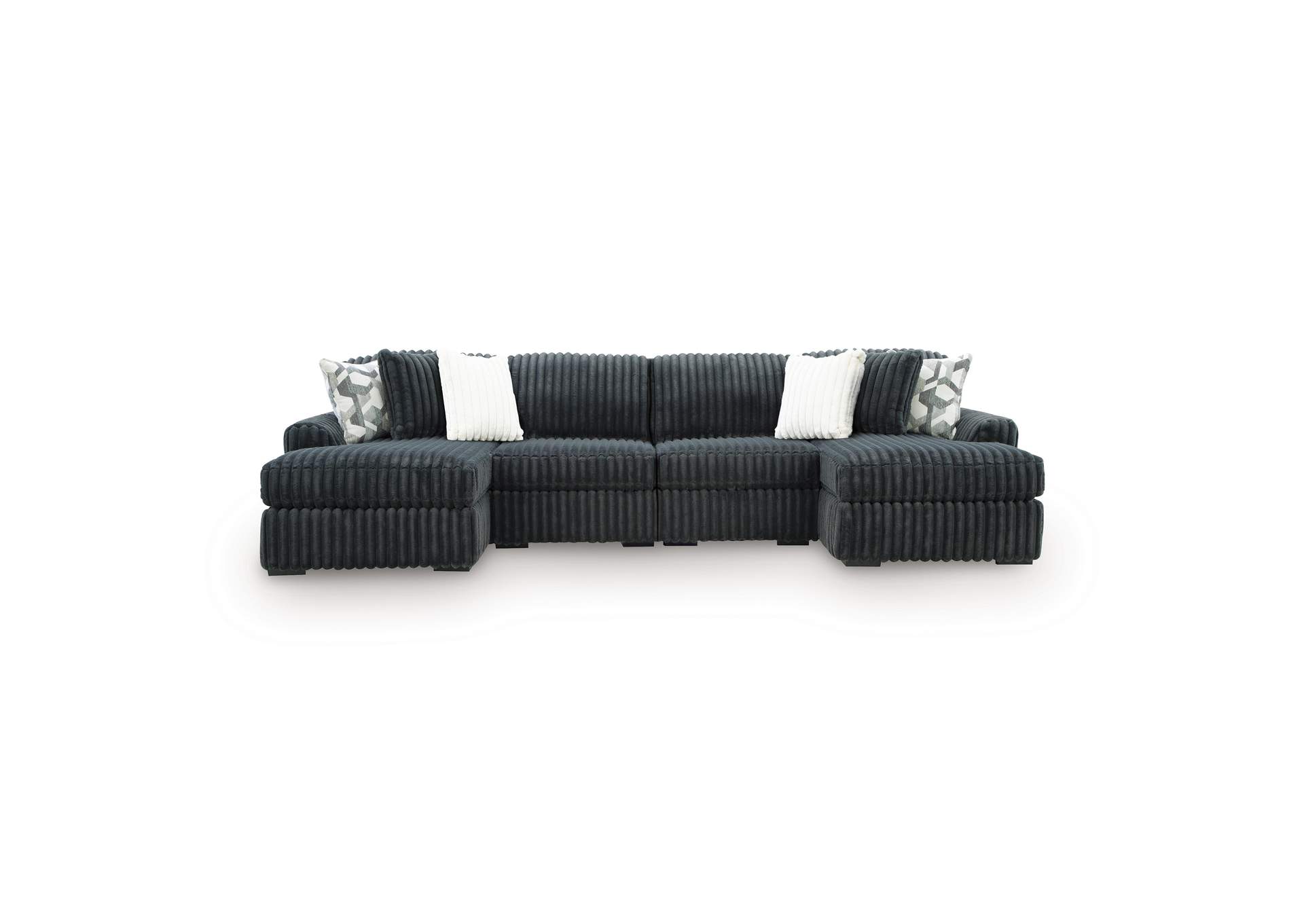 Midnight-Madness 4-Piece Double Chaise Sectional image 2
