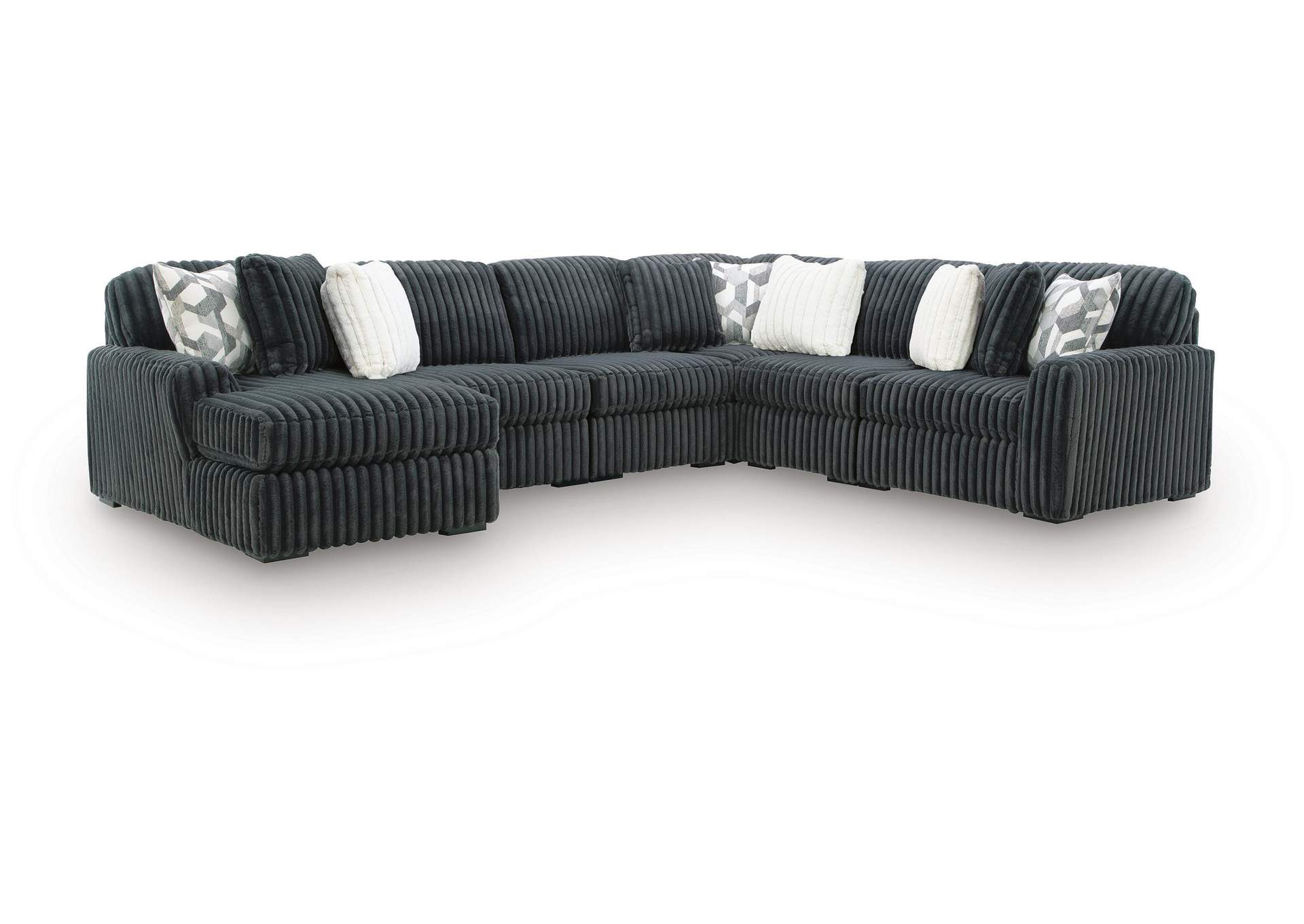 Midnight-Madness 6-Piece Sectional with Chaise image 1