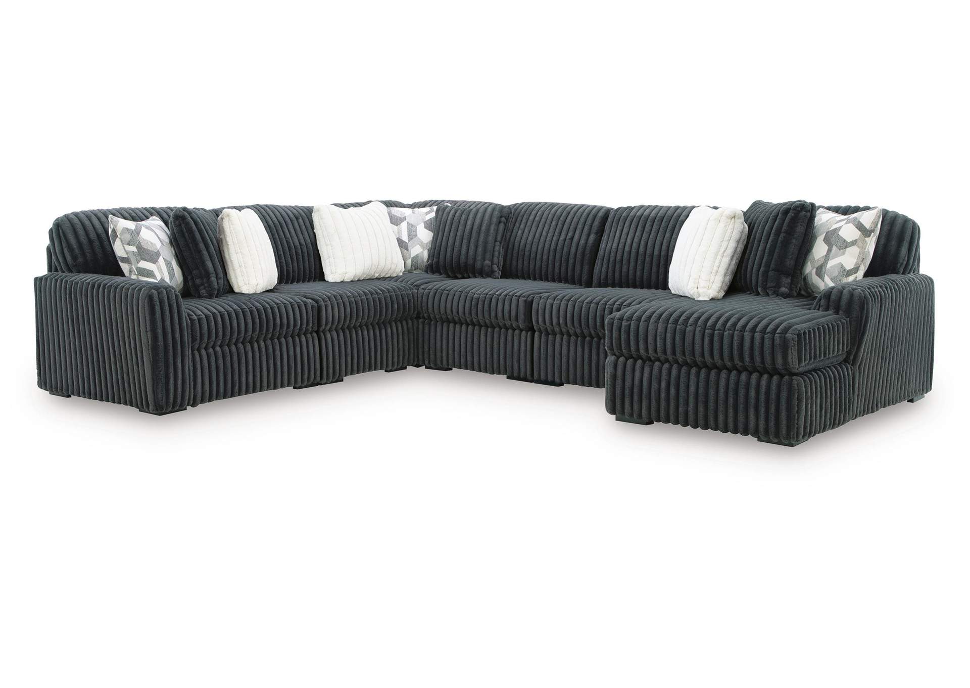 Midnight-Madness 6-Piece Sectional with Chaise image 1