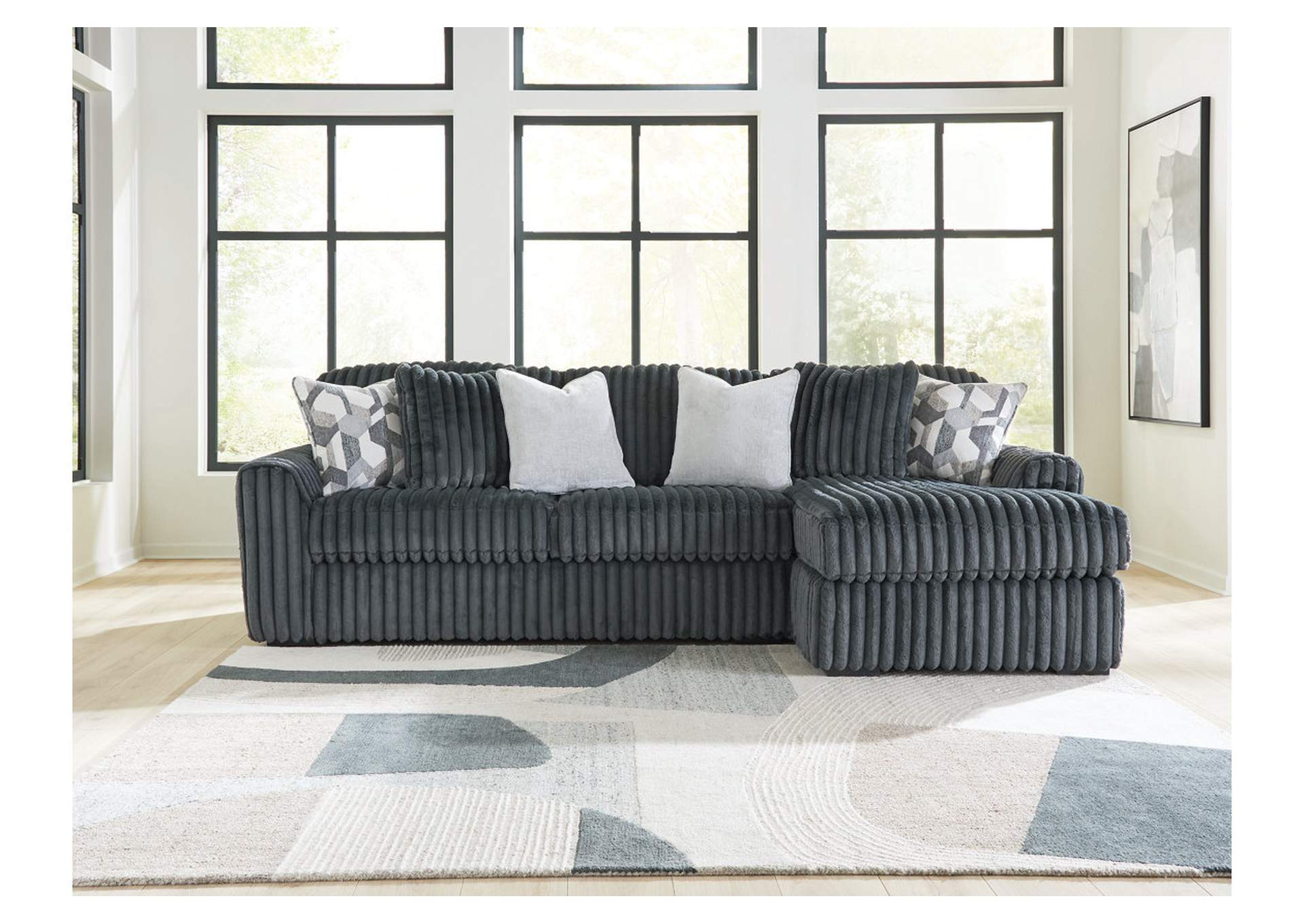 Midnight-Madness 2-Piece Sectional Sofa Chaise image 2